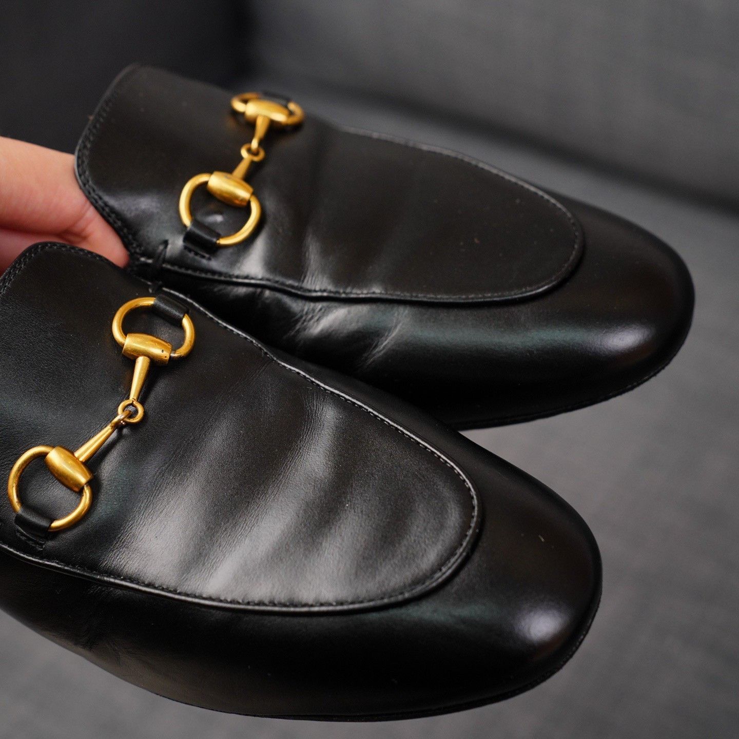 Gucci Gucci Black Sandals us_6-5 Women Size US 6.5 / IT 36.5 - 6 Thumbnail