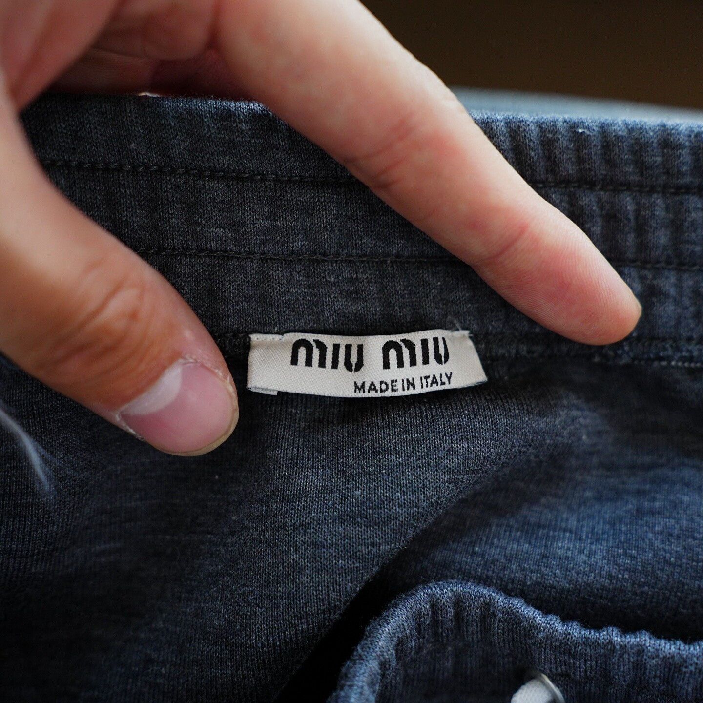 Miu Miu Miu Miu Retro Gray Skirt 28 Women Size 28" / US 6 / IT 42 - 5 Thumbnail