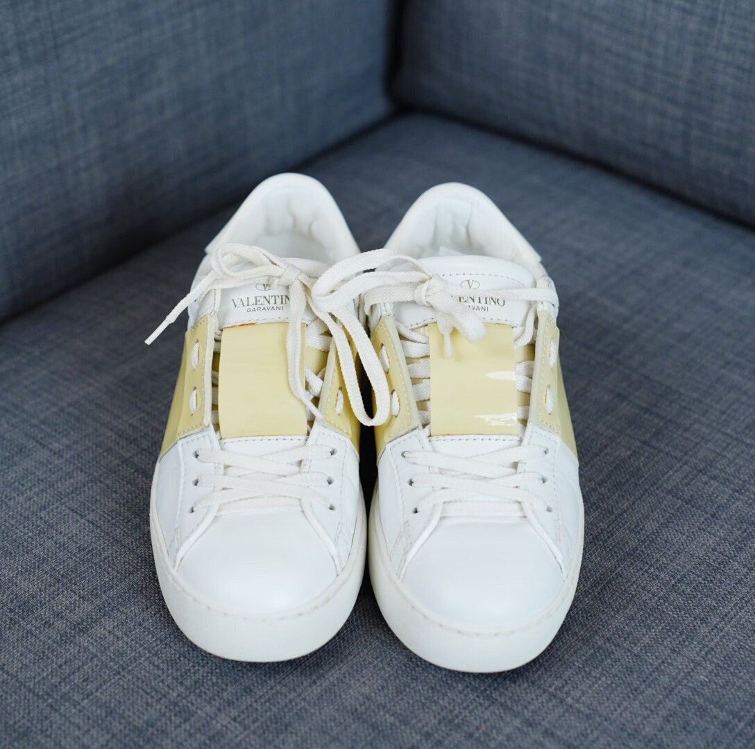Valentino Valentino White Lowtop Sneakers us_6-5 Women Size US 6.5 / IT 36.5 - 5 Thumbnail