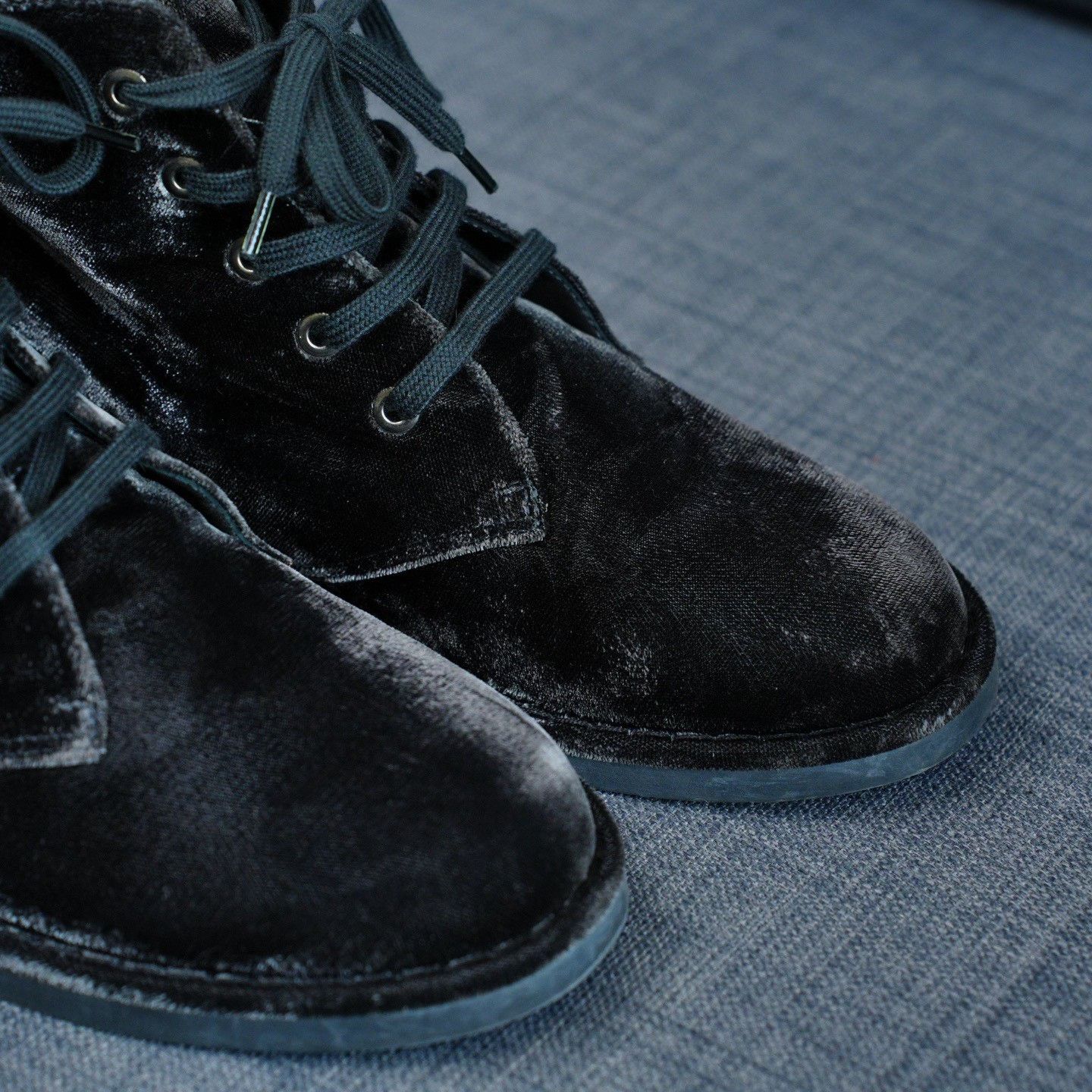 Chanel Chanel Velvet Black Boots us_6-5 Women Size US 6.5 / IT 36.5 - 4 Thumbnail