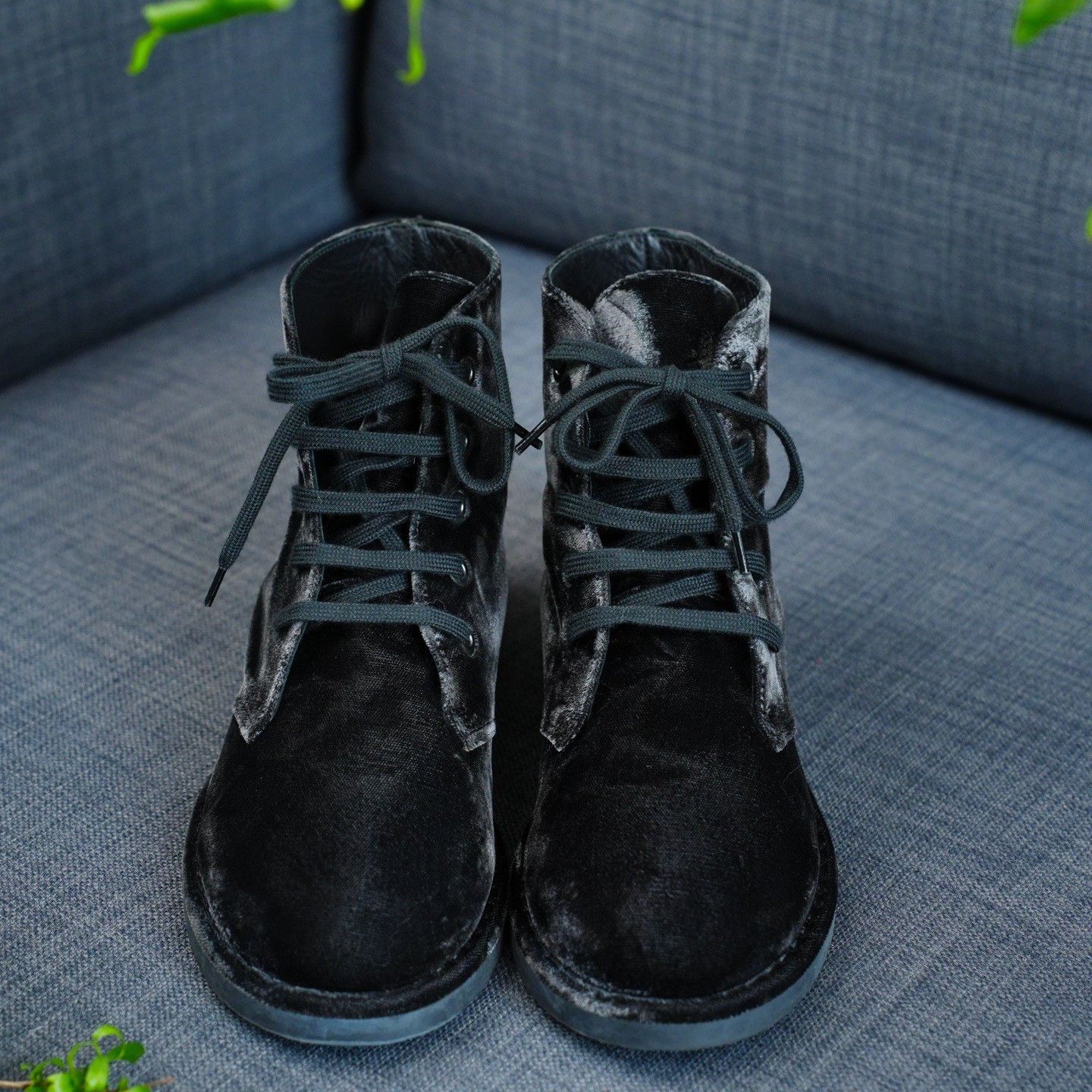 Chanel Chanel Velvet Black Boots us_6-5 Women Size US 6.5 / IT 36.5 - 5 Thumbnail