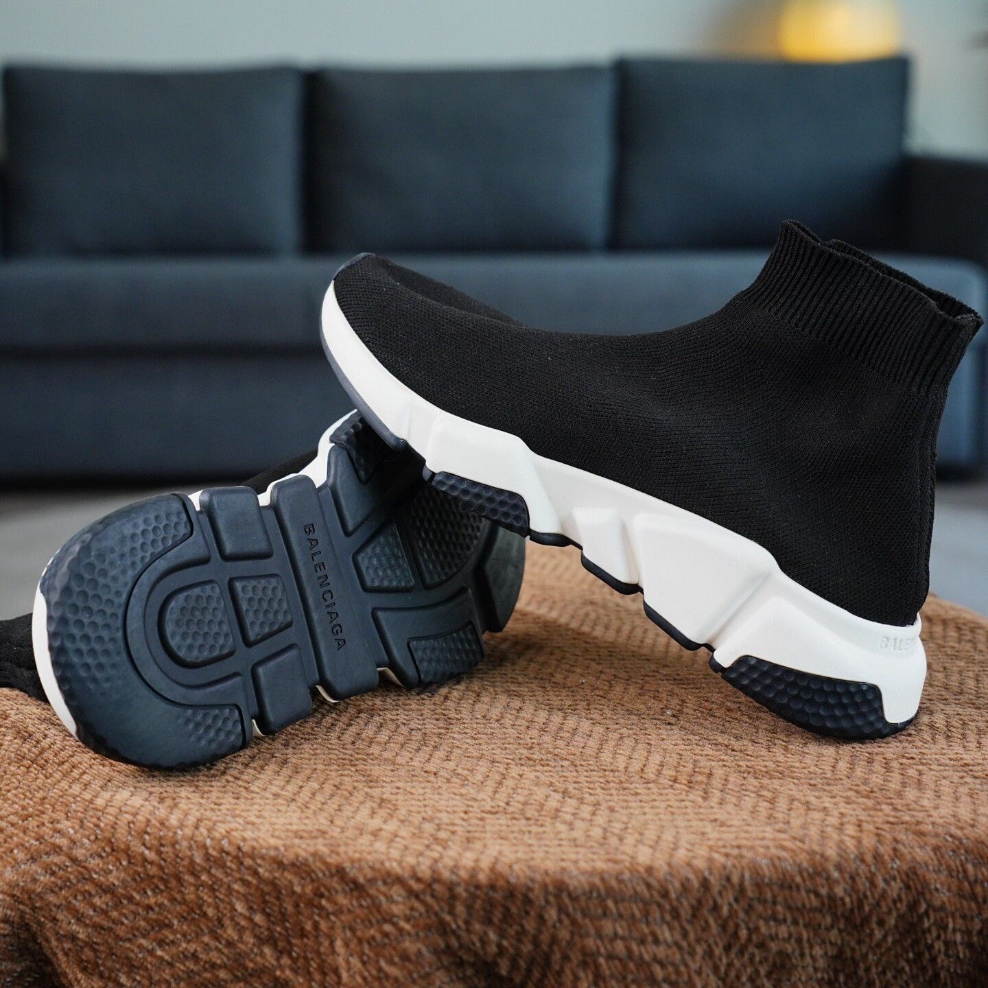 Balenciaga Balenciaga Black Hitop Sneakers us_6 Women Size US 6 / IT 36 - 3 Thumbnail