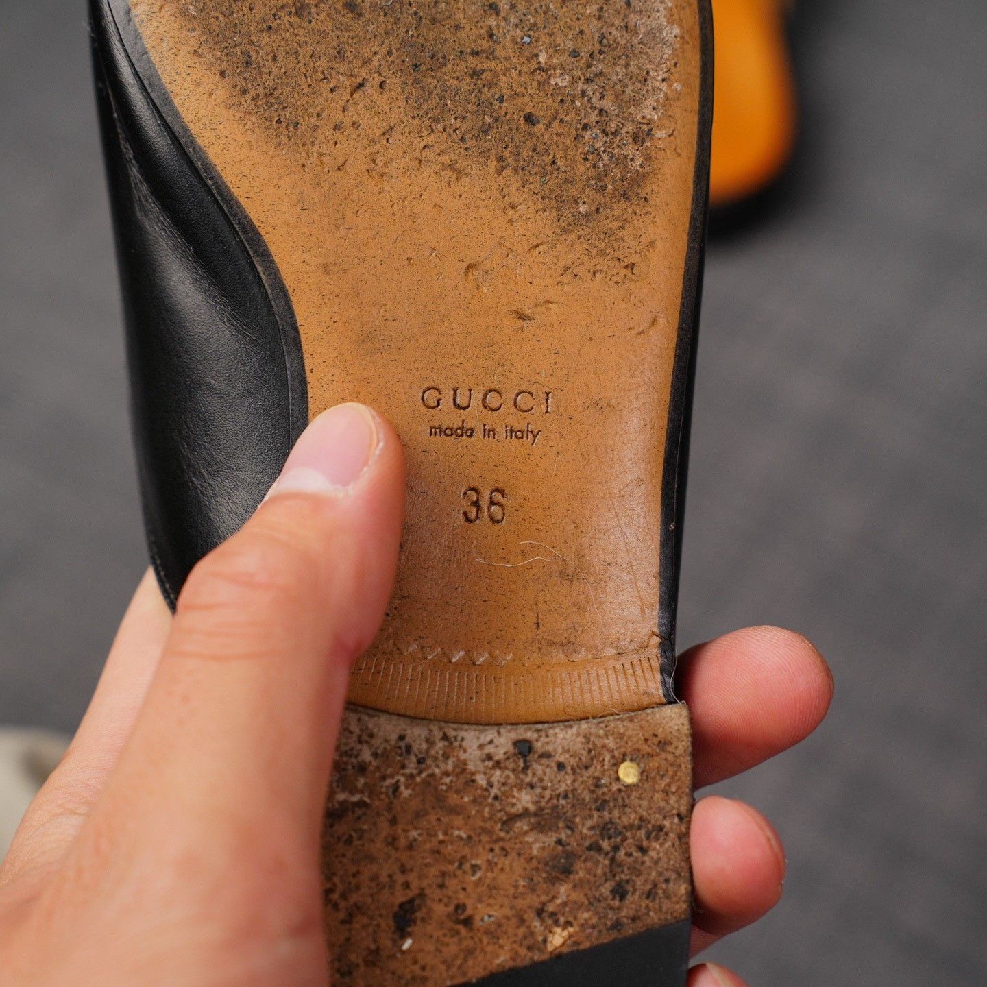 Gucci Gucci Black Sandals us_6 Women Size US 6 / IT 36 - 7 Thumbnail