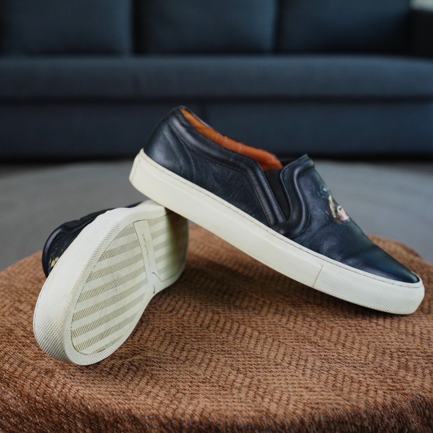 Givenchy Givenchy Black Lowtop Sneakers us_6 Women Size US 6 / IT 36 - 6 Thumbnail