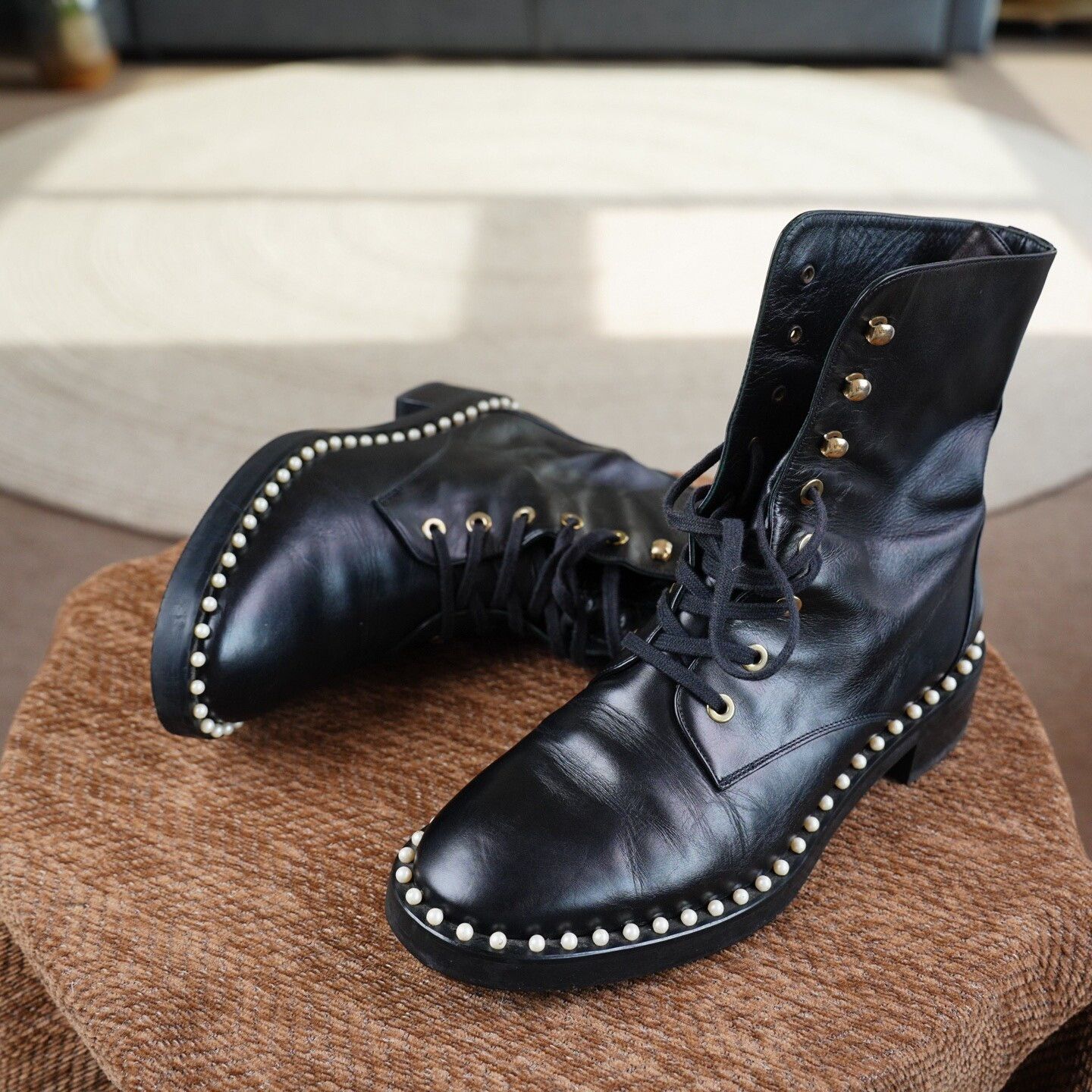 Stuart Weitzman Stuart Weitzman Black Boots us_6 Women Size US 6 / IT 36 - 2 Thumbnail