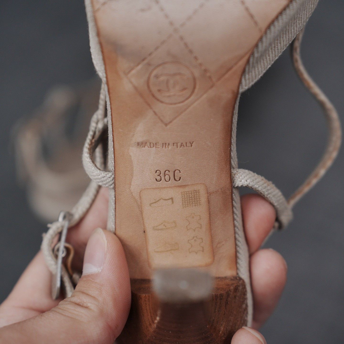 Chanel Chanel Sandals us_6 Women Size US 6 / IT 36 - 7 Thumbnail