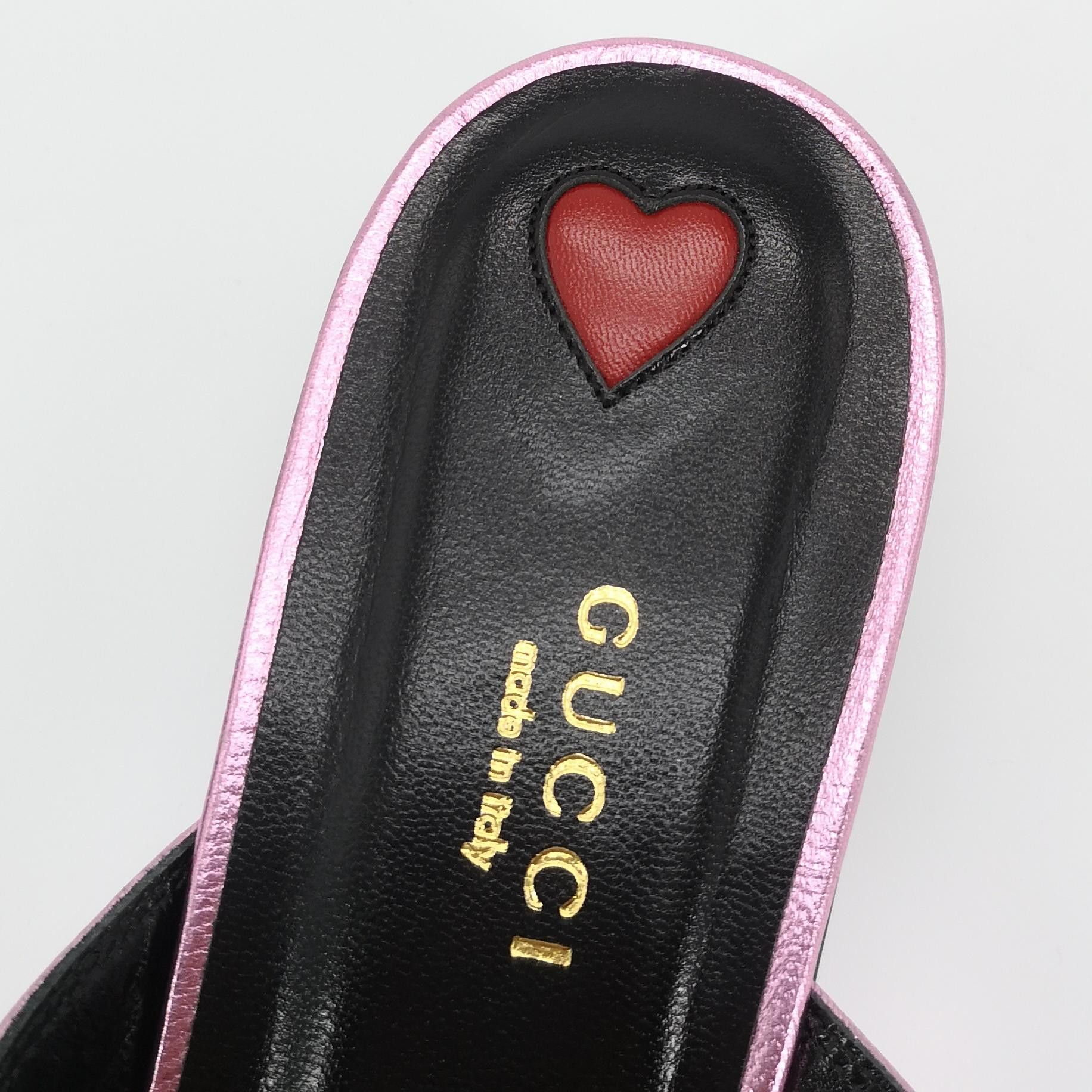 Gucci Gucci Metallic Crystal Horsebit Mules 40.5 Size US 10.5 / IT 40.5 - 8 Thumbnail