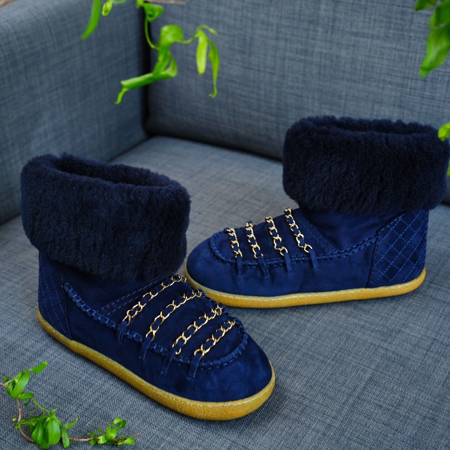 Chanel Chanel Suede Blue Boots us_6 Women Size US 6 / IT 36 - 3 Thumbnail
