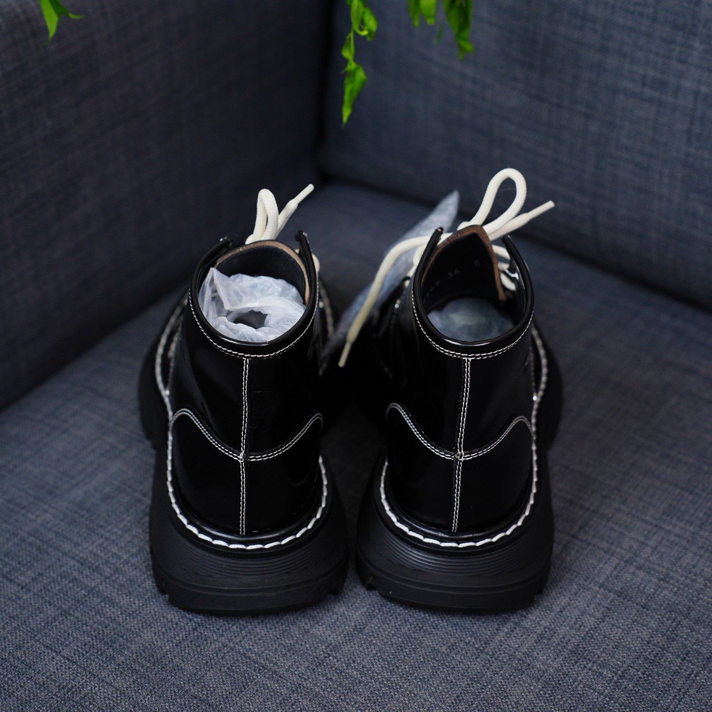 Alexander McQueen Alexander McQueen Black Boots us_6 Women Size US 6 / IT 36 - 6 Thumbnail