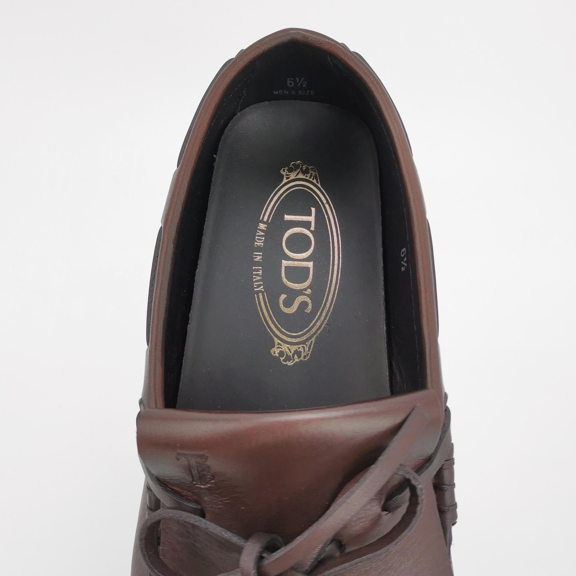 Tod's Tod's Fringe Leather Driving Shoes US 7.5 Size US 7 / EU 40 - 8 Thumbnail