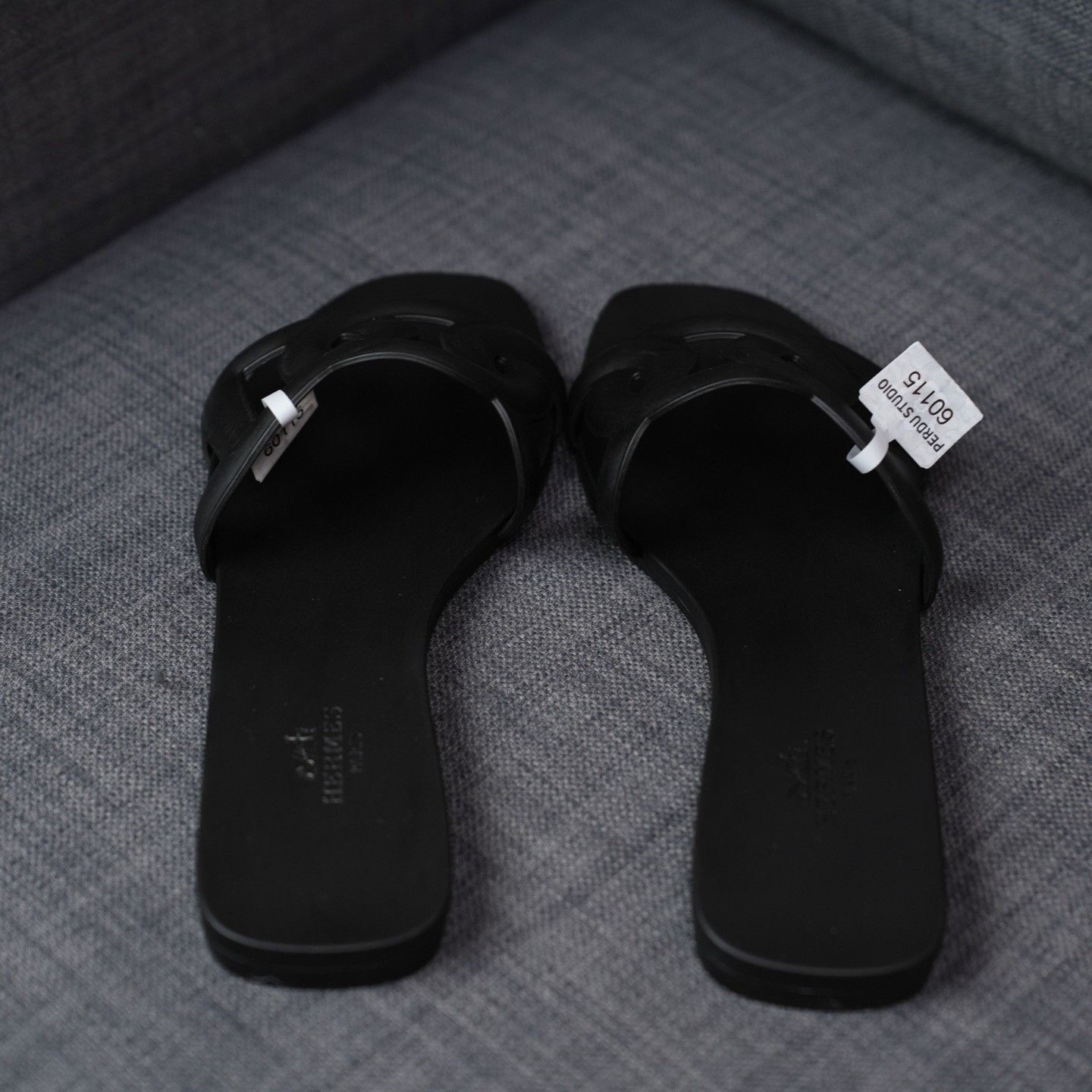 Hermes Hermes Leather Black Sandals us_6 Women Size US 6 / IT 36 - 5 Thumbnail