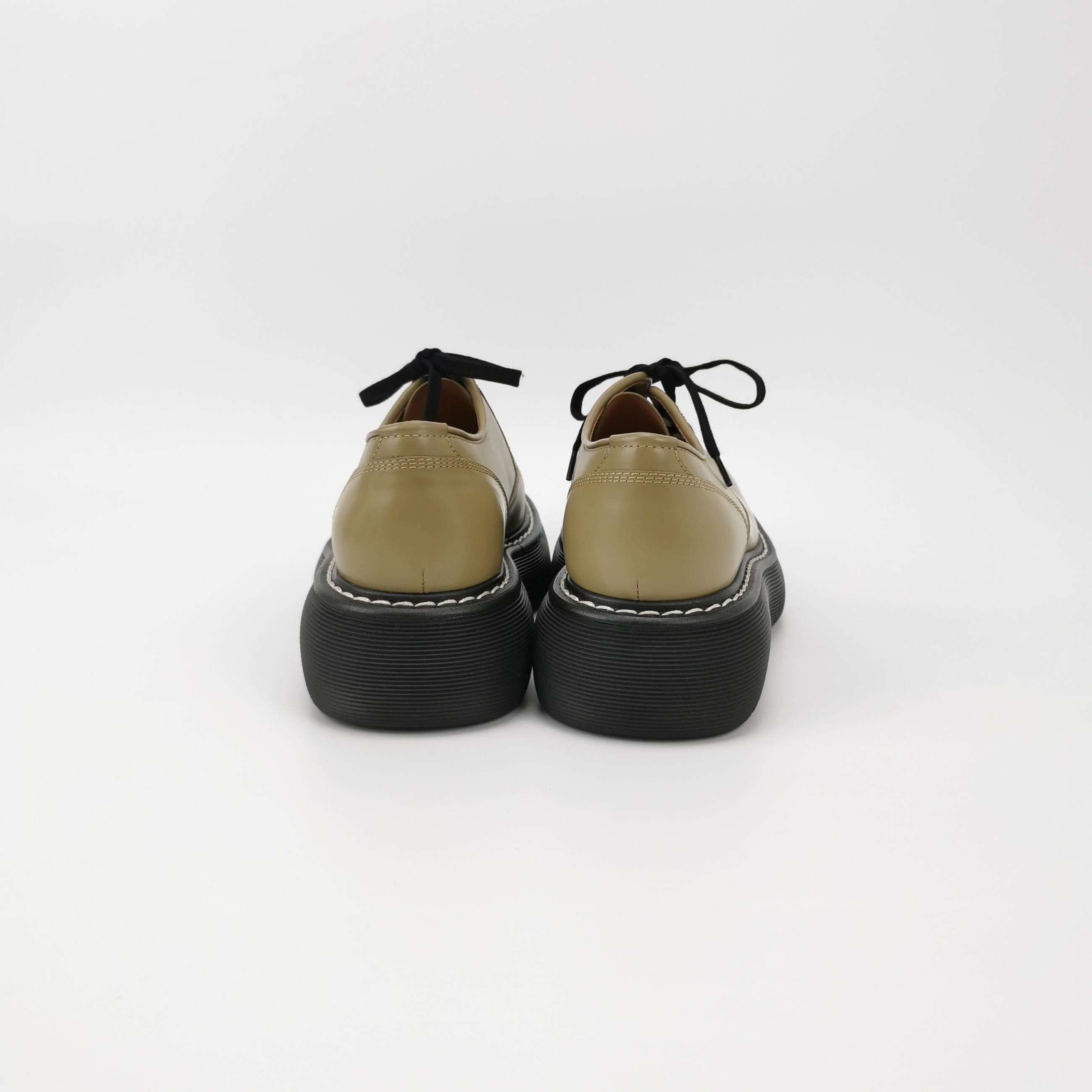Bottega Veneta Bottega Veneta The Bounce Leather Derby Shoes 39 Size US 6 / EU 39 - 5 Thumbnail