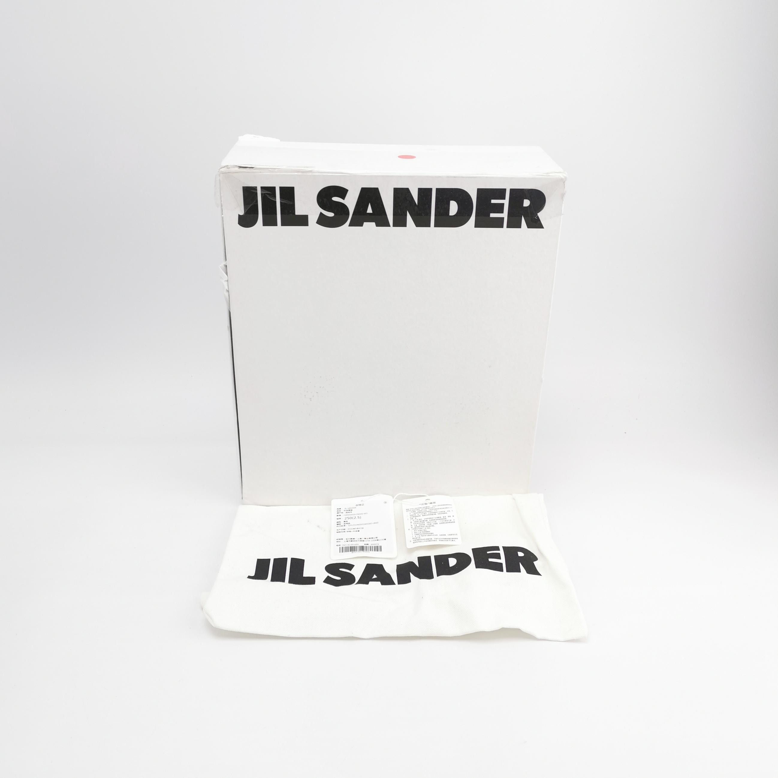 Jil Sander Jil Sander Leather Canvas Sneaker Boots Size 40 Size US 7 / EU 40 - 7 Thumbnail