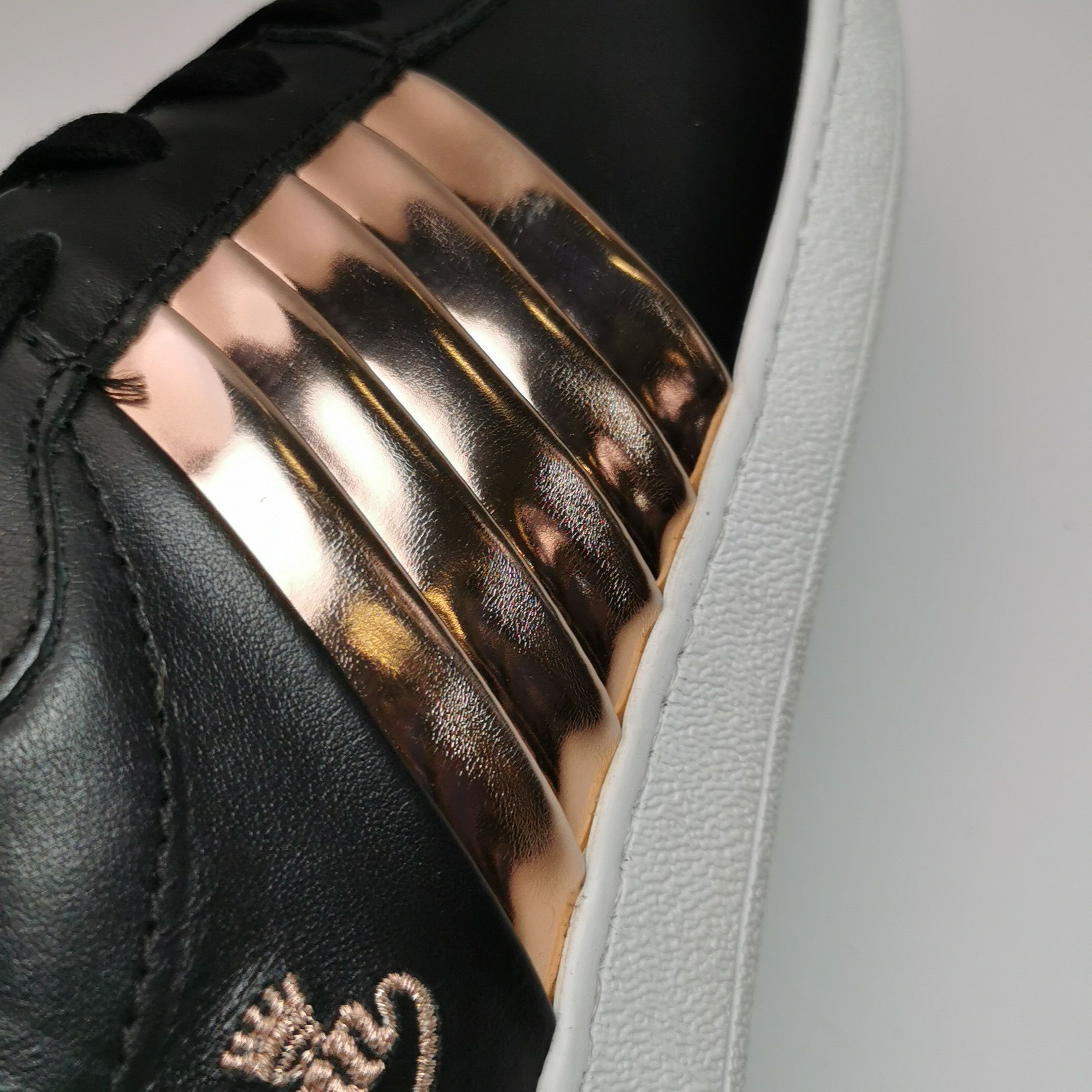 Philipp Plein Philipp Plein Metallic Bar Leather Sneakers 41 Size US 8 / EU 41 - 7 Thumbnail