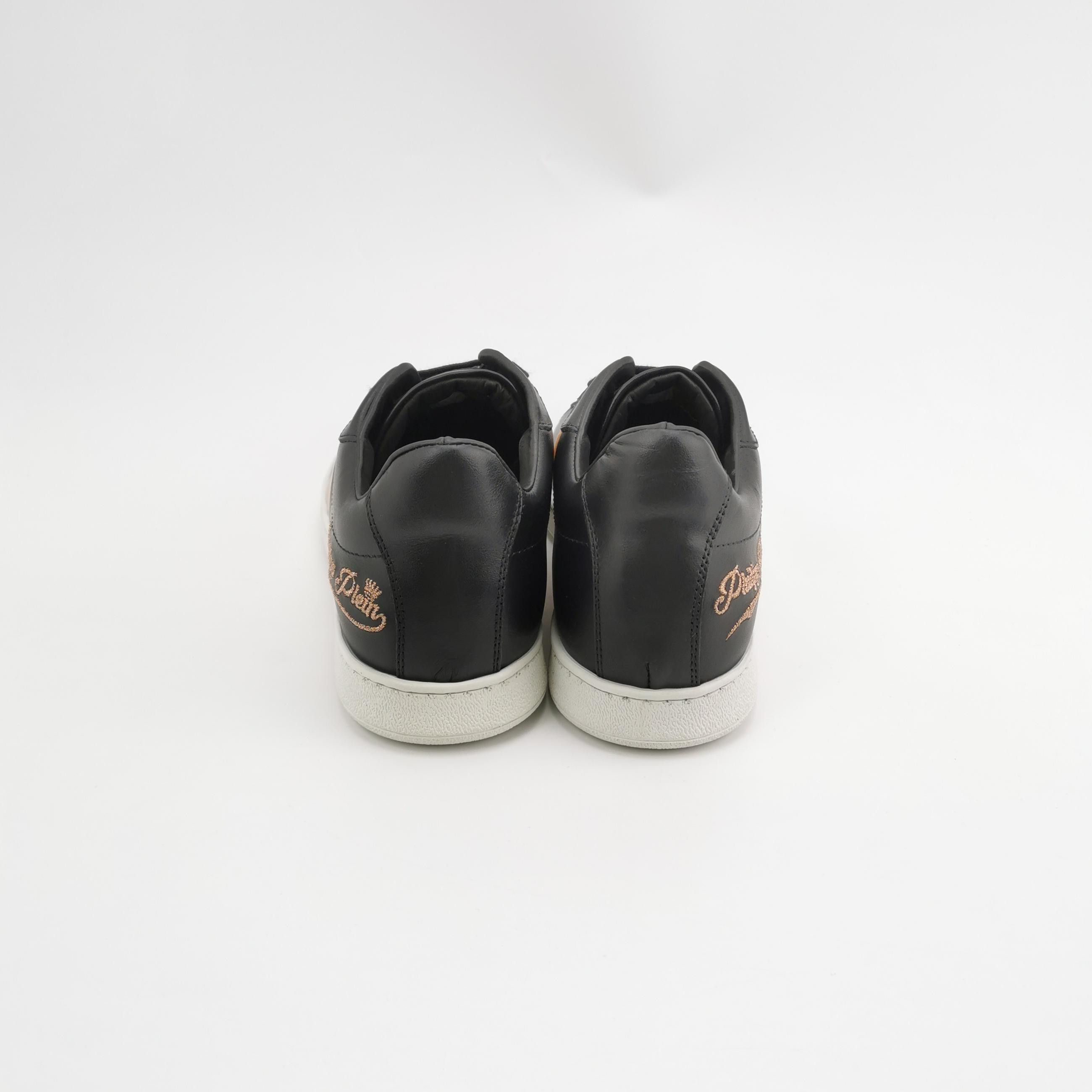 Philipp Plein Philipp Plein Metallic Bar Leather Sneakers 41 Size US 8 / EU 41 - 5 Thumbnail