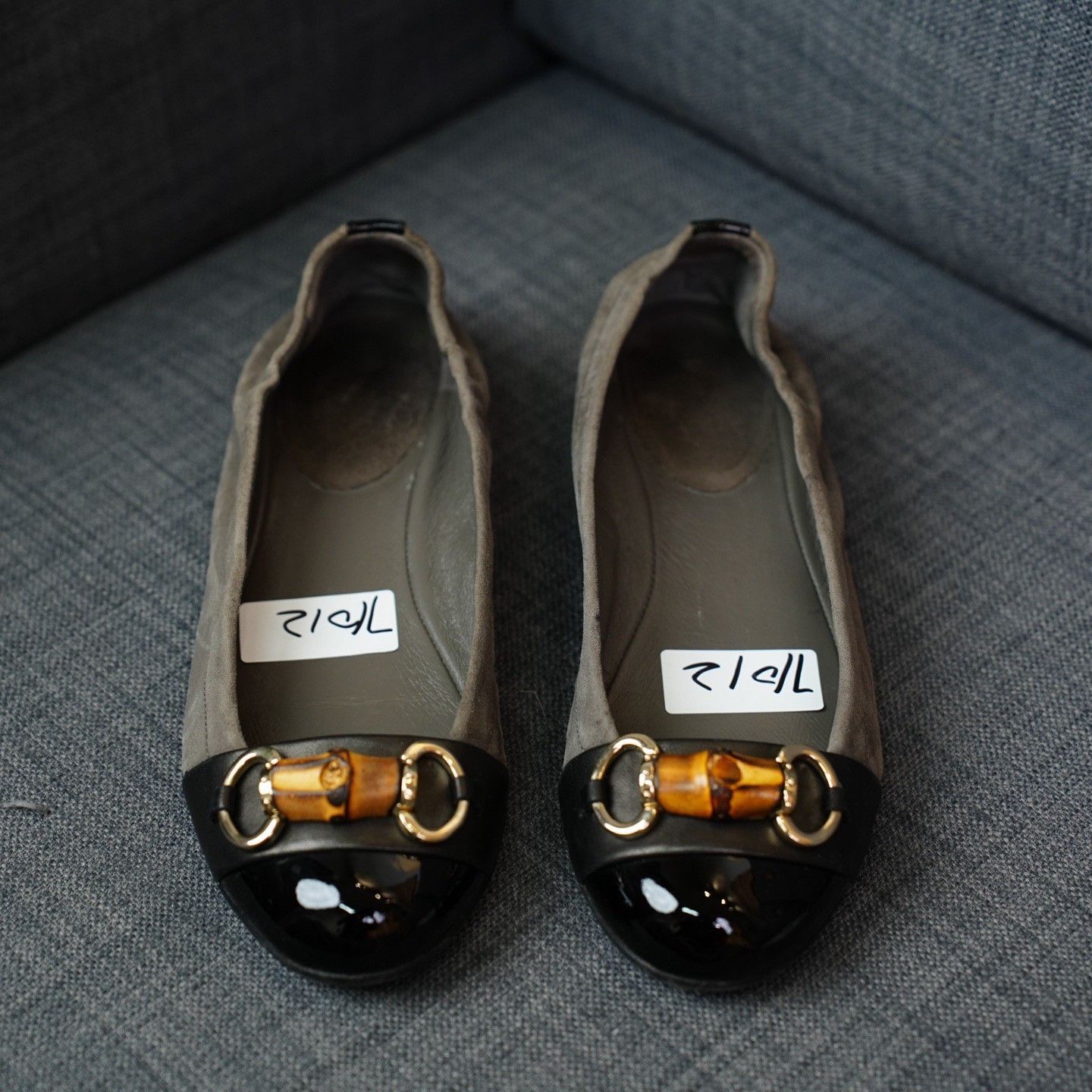 Gucci Gucci Suede Gray Lowtop Sneakers us_5 Women Size US 5 / IT 35 - 4 Thumbnail