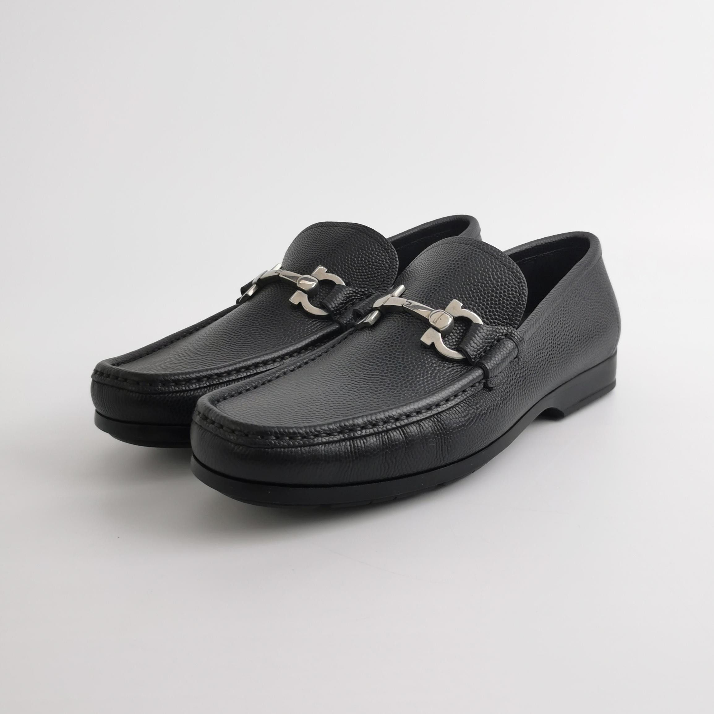 Salvatore Ferragamo Salvatore Ferragamo Gancini Leather Loafers 8.5 Size US 8 / EU 41 - 3 Thumbnail