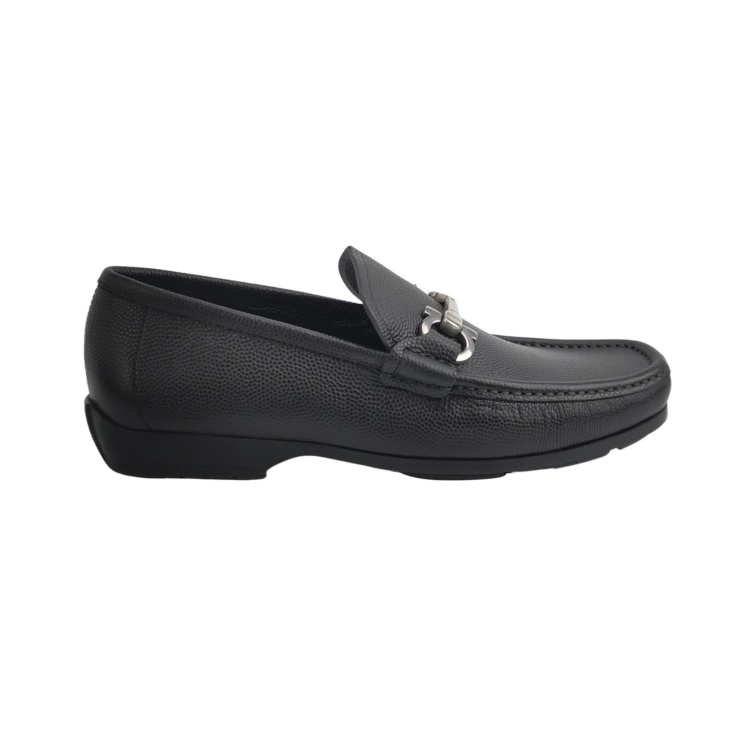 Salvatore Ferragamo Salvatore Ferragamo Gancini Leather Loafers 8.5 Size US 8 / EU 41 - 2 Thumbnail