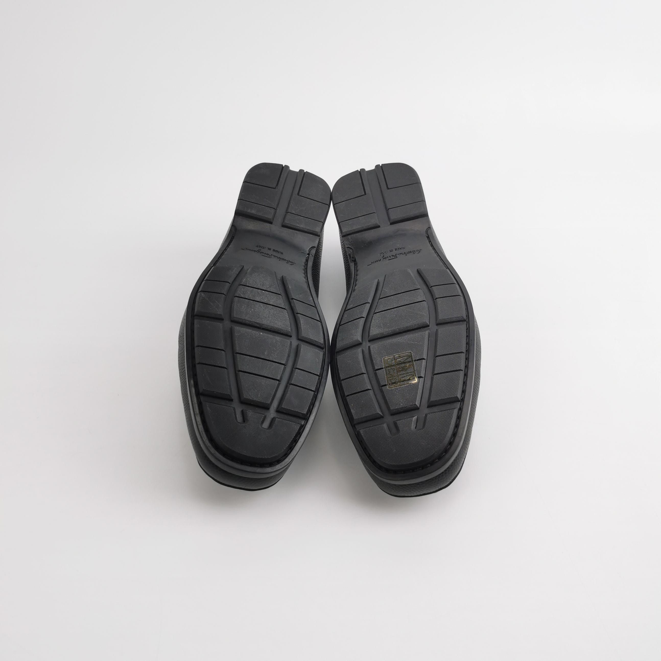 Salvatore Ferragamo Salvatore Ferragamo Gancini Leather Loafers 8.5 Size US 8 / EU 41 - 6 Thumbnail