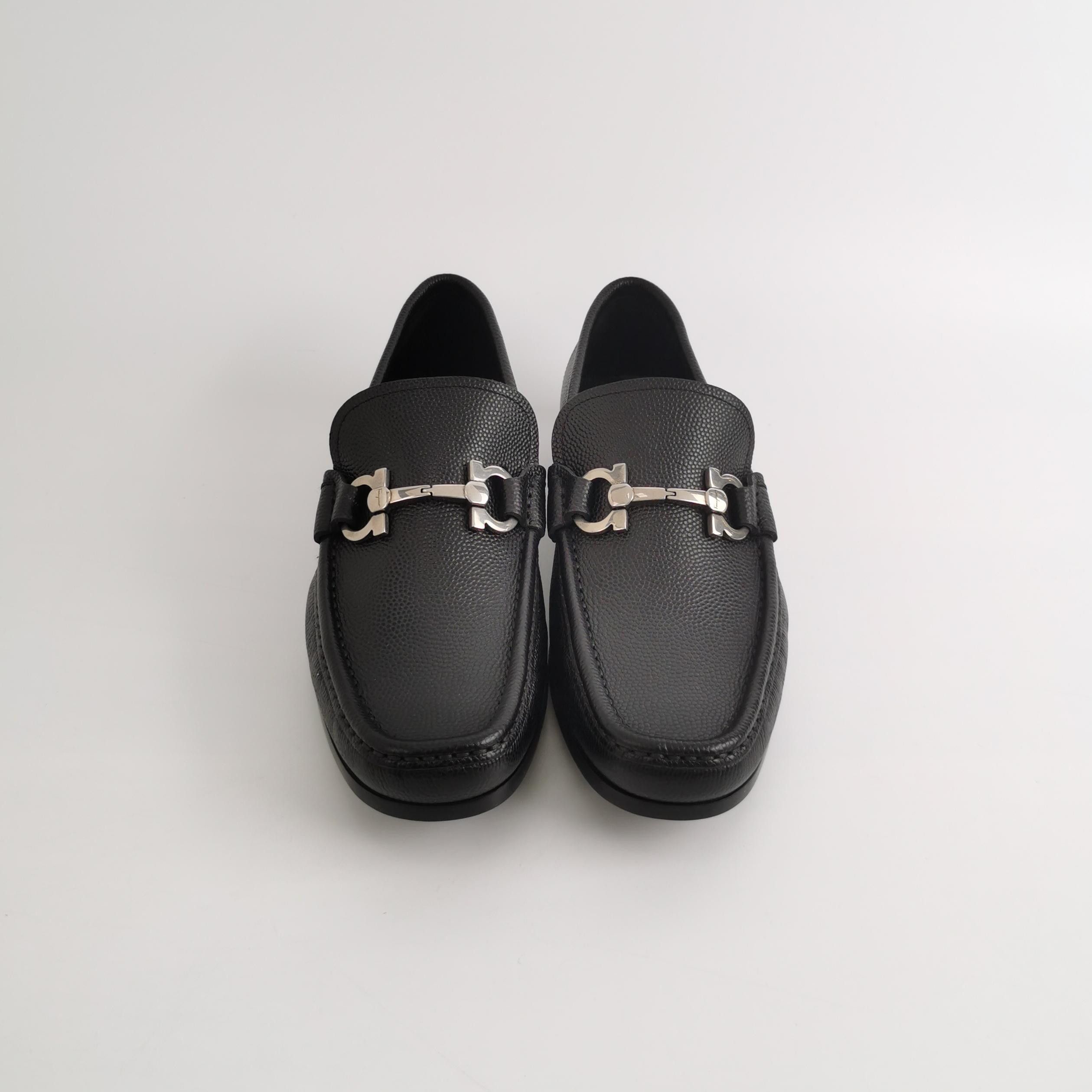 Salvatore Ferragamo Salvatore Ferragamo Gancini Leather Loafers 8.5 Size US 8 / EU 41 - 4 Thumbnail
