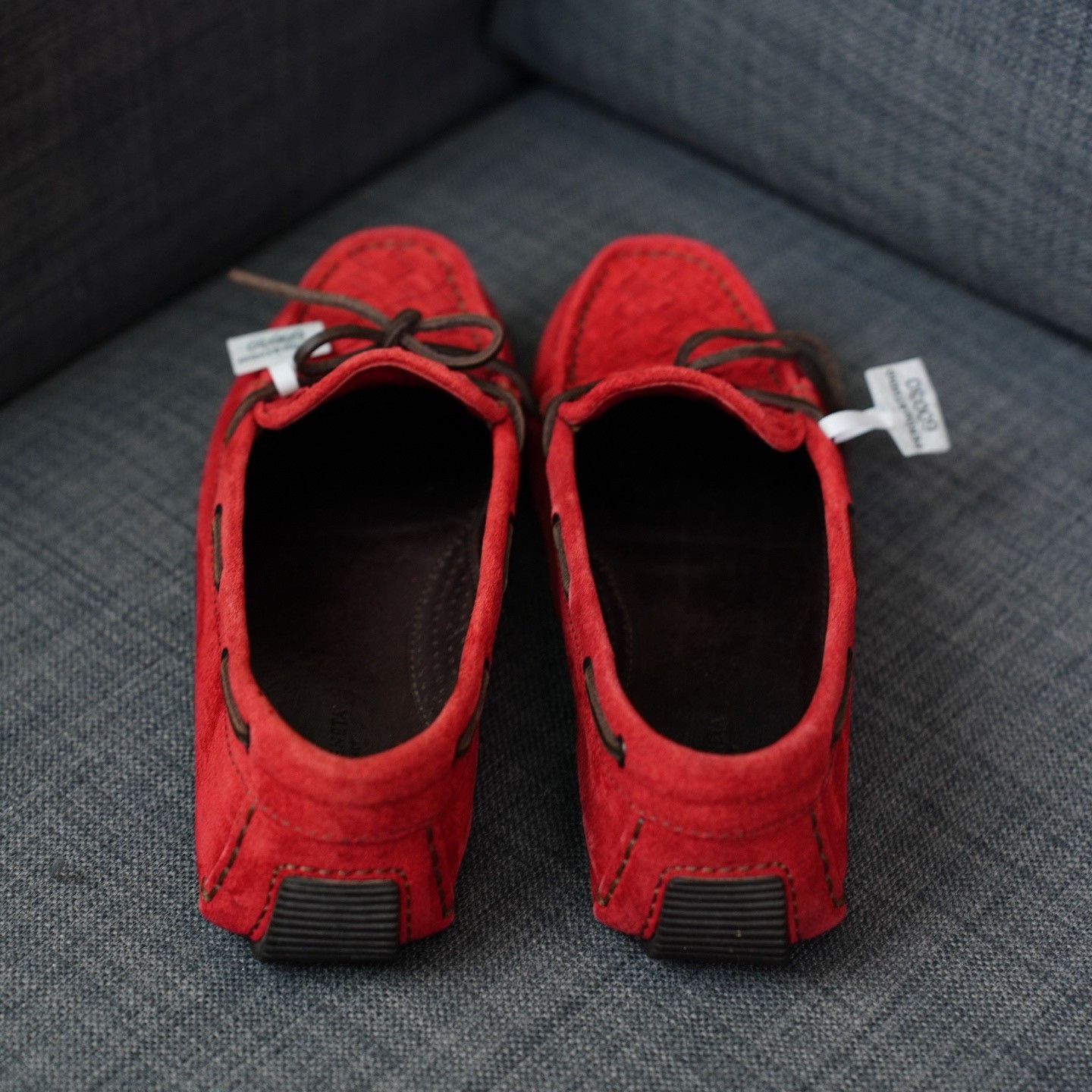Bottega Veneta Bottega Veneta Red Lowtop Sneakers us_5 Women Size US 5 / IT 35 - 6 Thumbnail