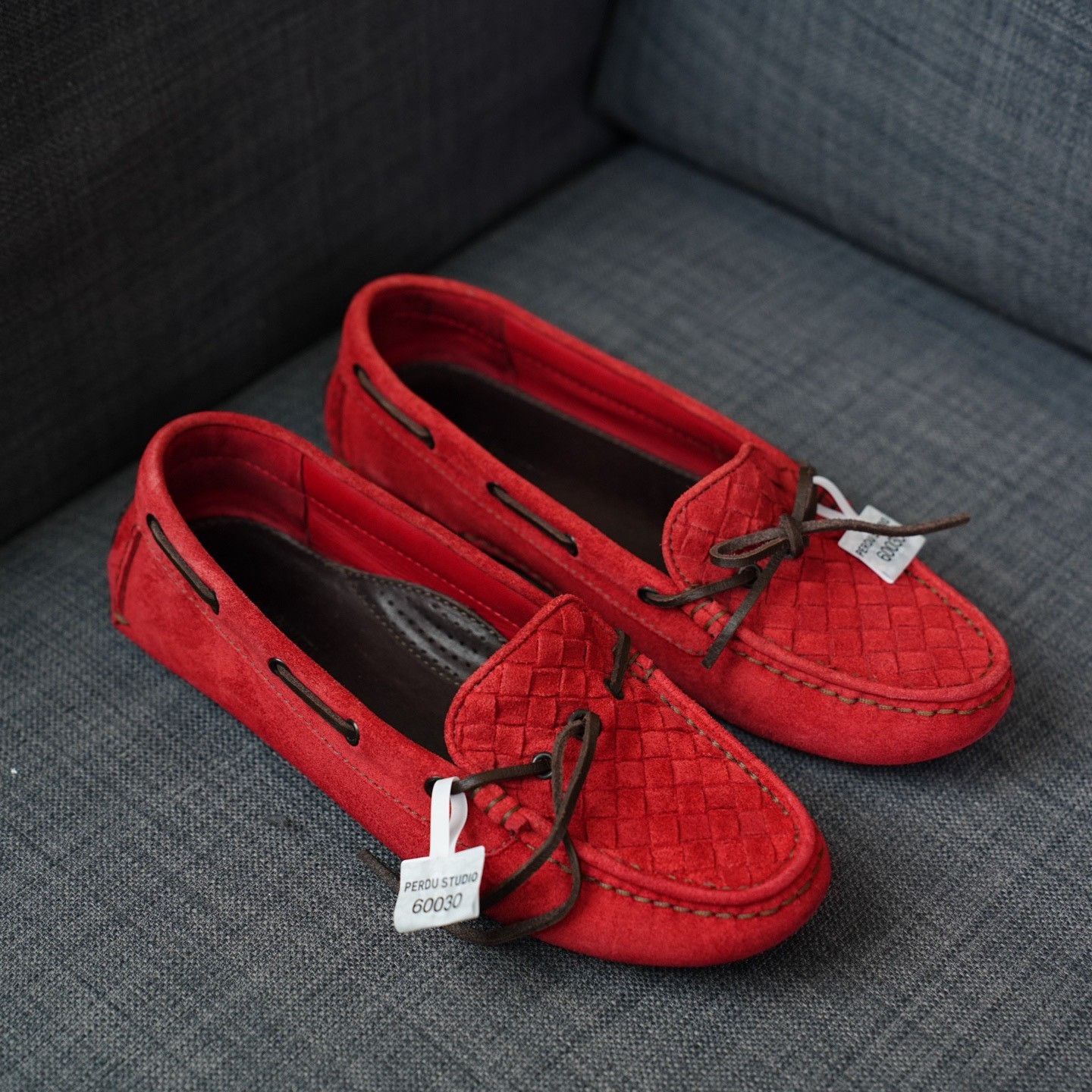Bottega Veneta Bottega Veneta Red Lowtop Sneakers us_5 Women Size US 5 / IT 35 - 5 Thumbnail
