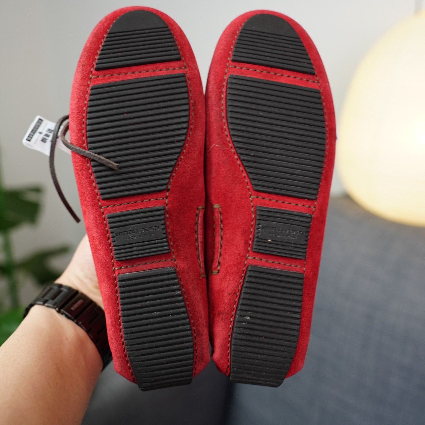 Bottega Veneta Bottega Veneta Red Lowtop Sneakers us_5 Women Size US 5 / IT 35 - 9 Thumbnail