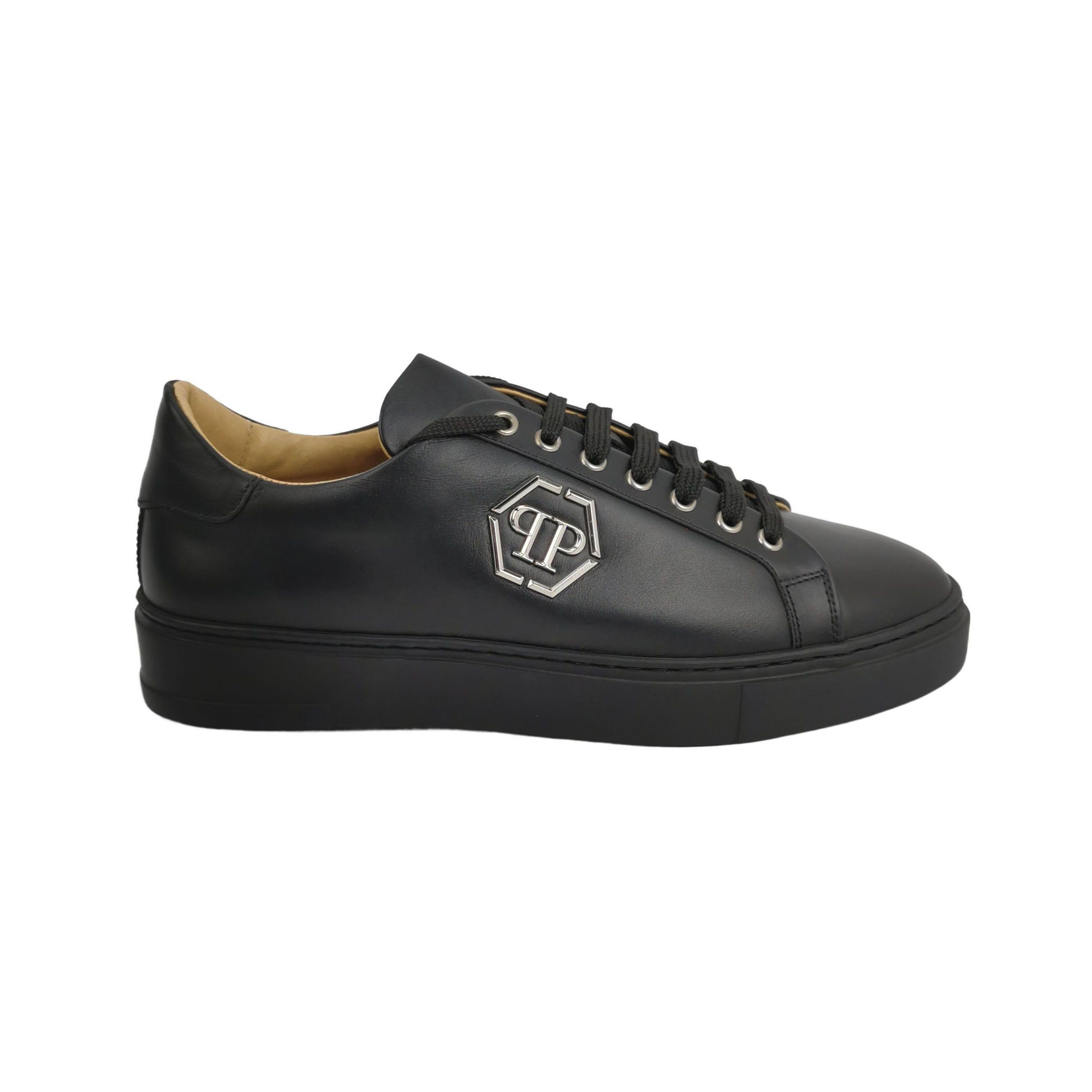 Philipp Plein Philipp Plein Logo Leather Low-Top Sneakers 42 Size US 9 / EU 42 - 2 Thumbnail