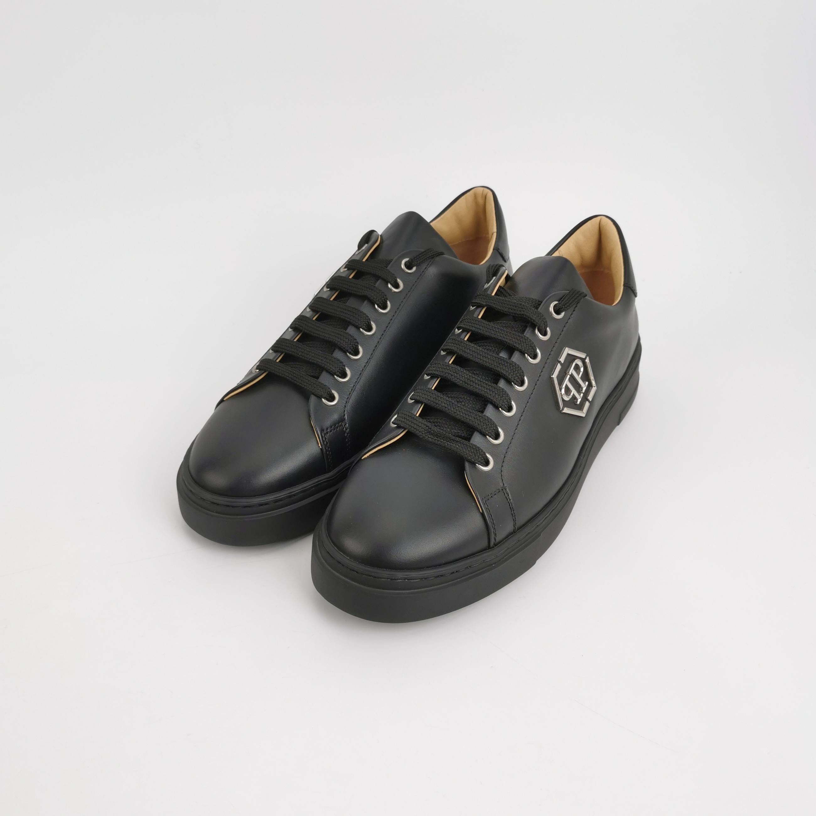 Philipp Plein Philipp Plein Logo Leather Low-Top Sneakers 42 Size US 9 / EU 42 - 3 Thumbnail