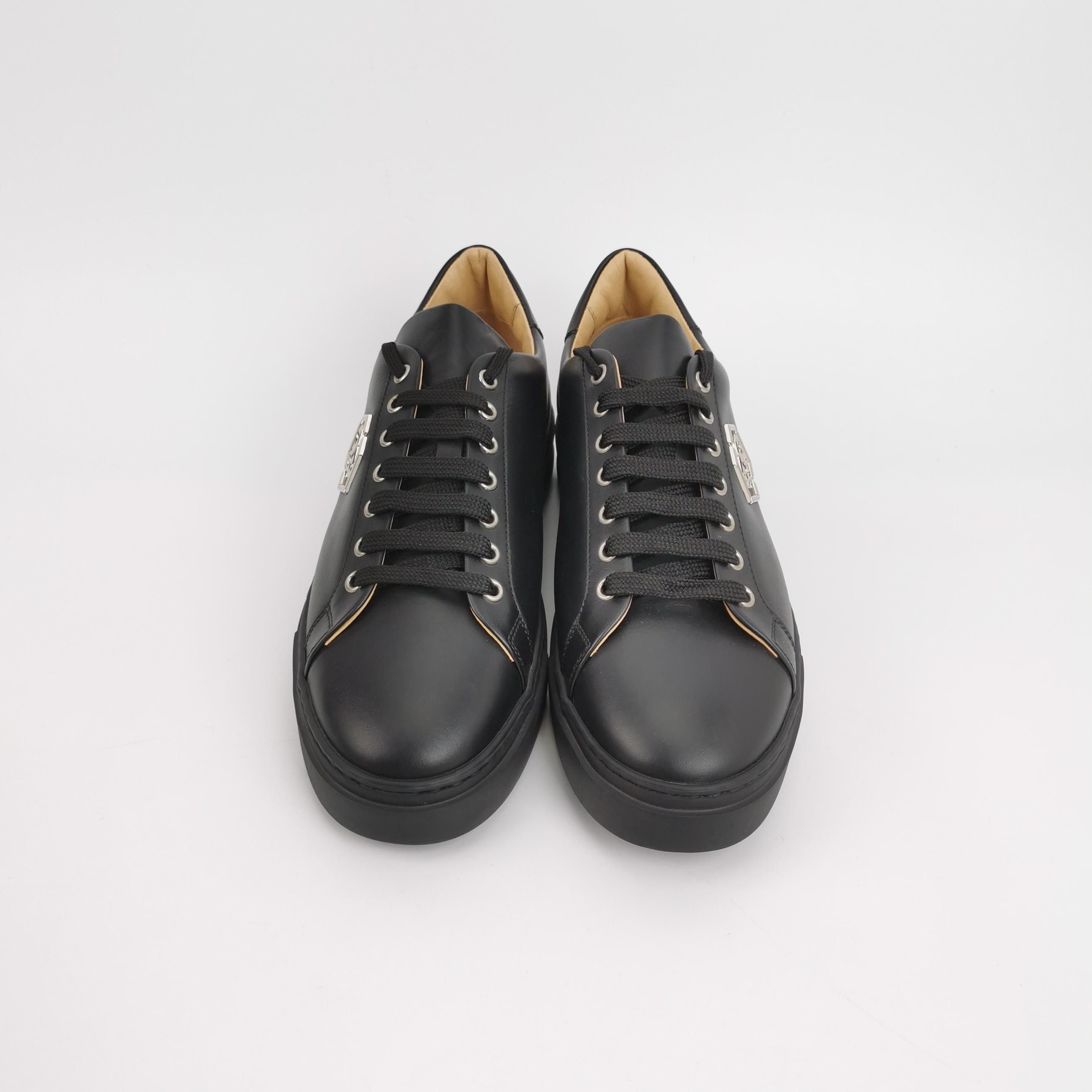 Philipp Plein Philipp Plein Logo Leather Low-Top Sneakers 42 Size US 9 / EU 42 - 4 Thumbnail