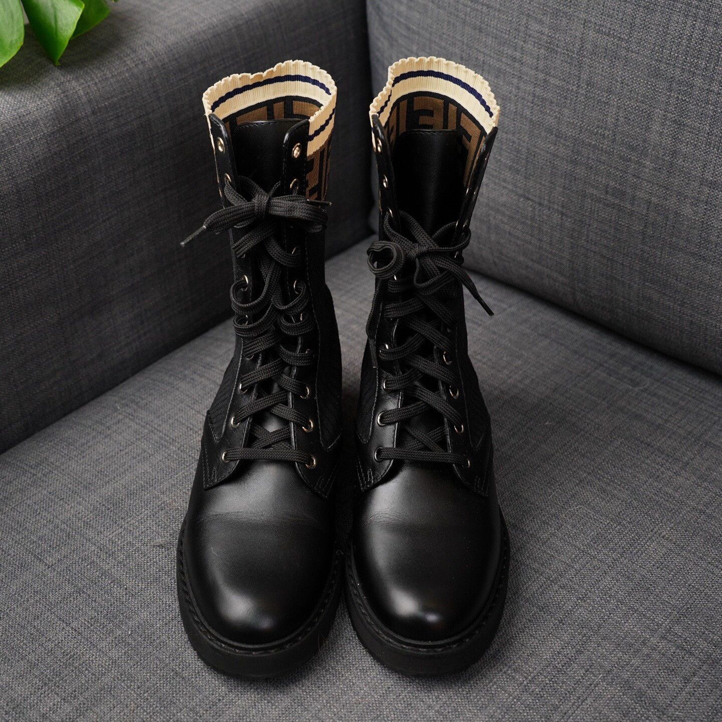 Fendi Fendi Leather Black Boots us_8 Women Size US 8 / IT 38 - 4 Thumbnail