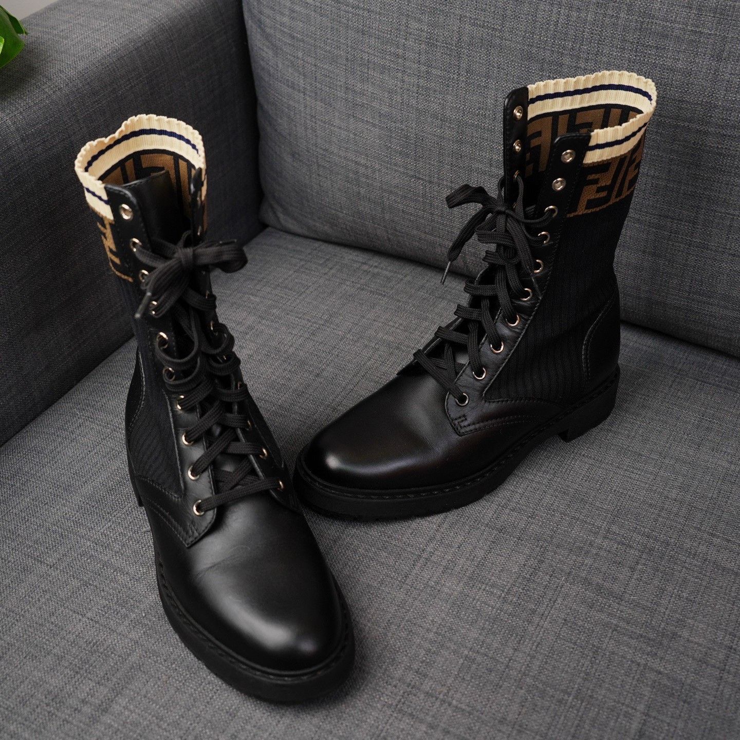 Fendi Fendi Leather Black Boots us_8 Women Size US 8 / IT 38 - 3 Thumbnail