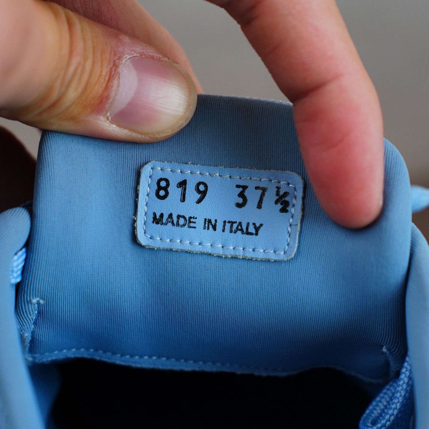 Prada Prada Blue Lowtop Sneakers us_7-5 Women Size US 7.5 / IT 37.5 - 5 Thumbnail