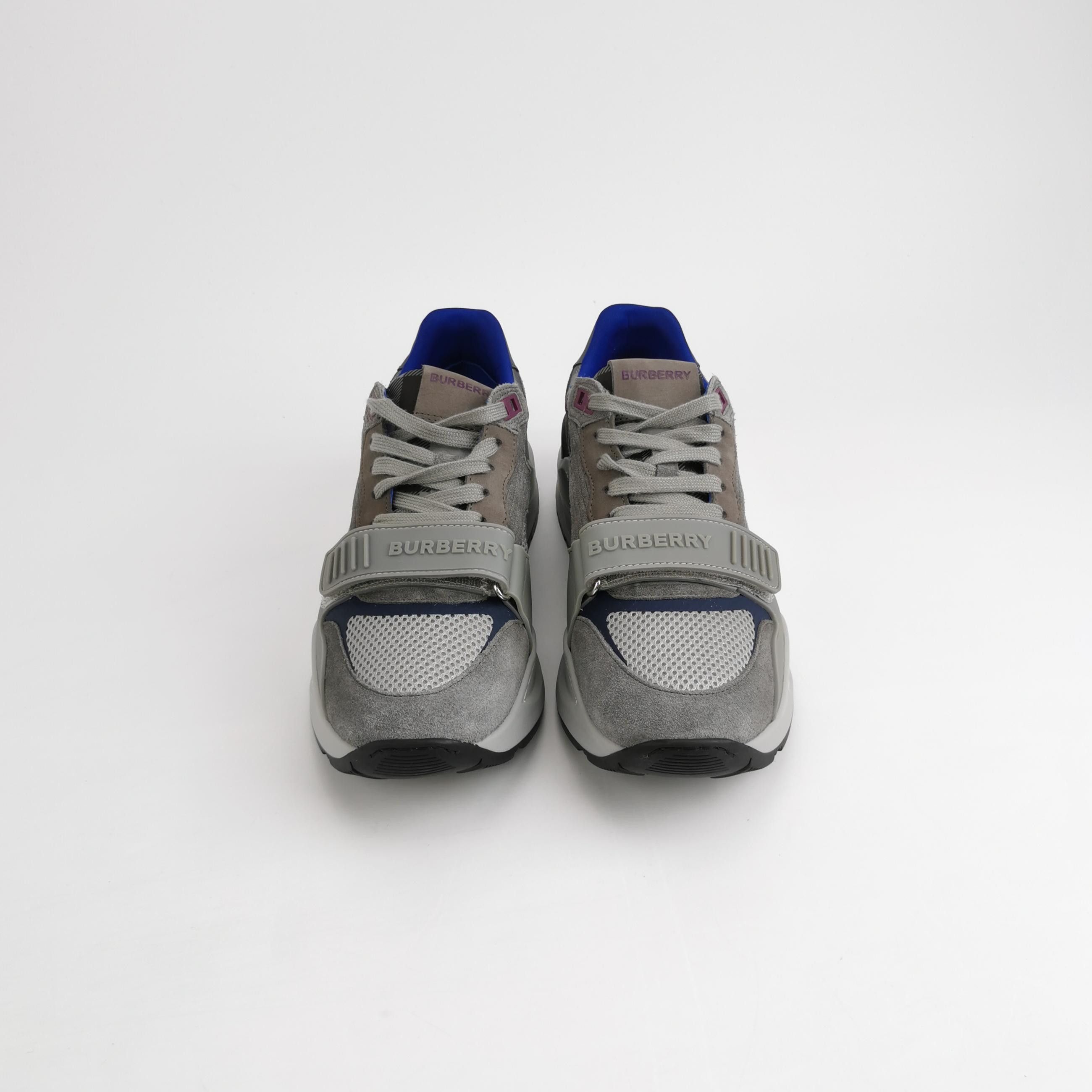 Burberry Burberry Ramsey Suede Mesh Sneakers 40 Size US 7 / EU 40 - 4 Thumbnail