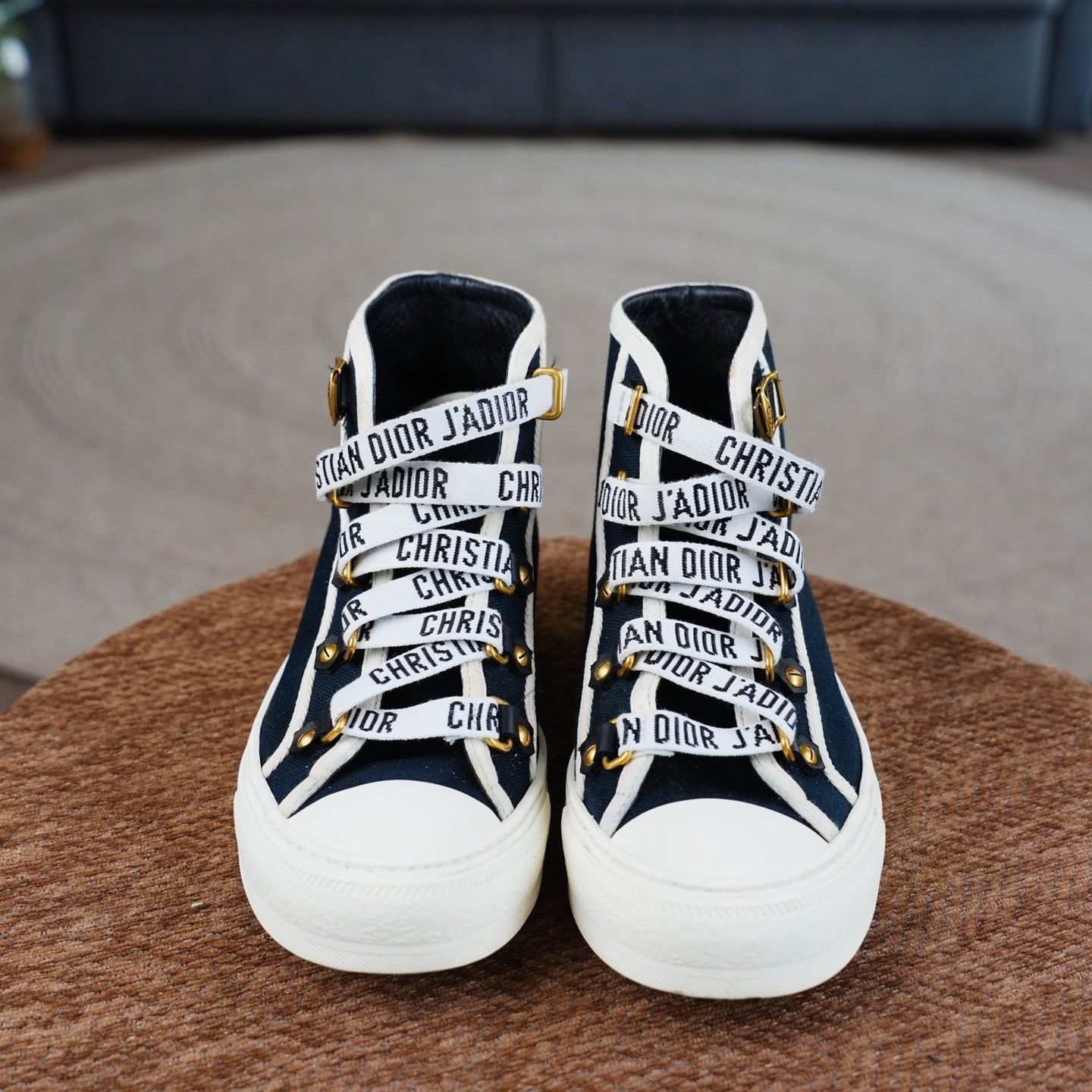 Dior Dior Blue Lowtop Sneakers us_7 Women Size US 7 / IT 37 - 5 Thumbnail