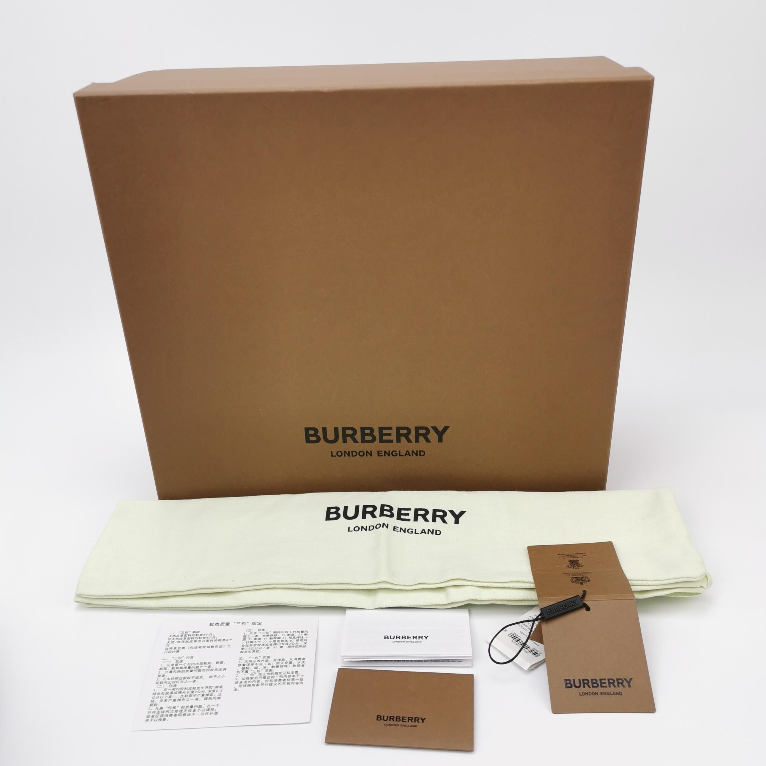Burberry Burberry Logo Mesh Suede Sneakers 44 Size US 11 / EU 44 - 7 Thumbnail