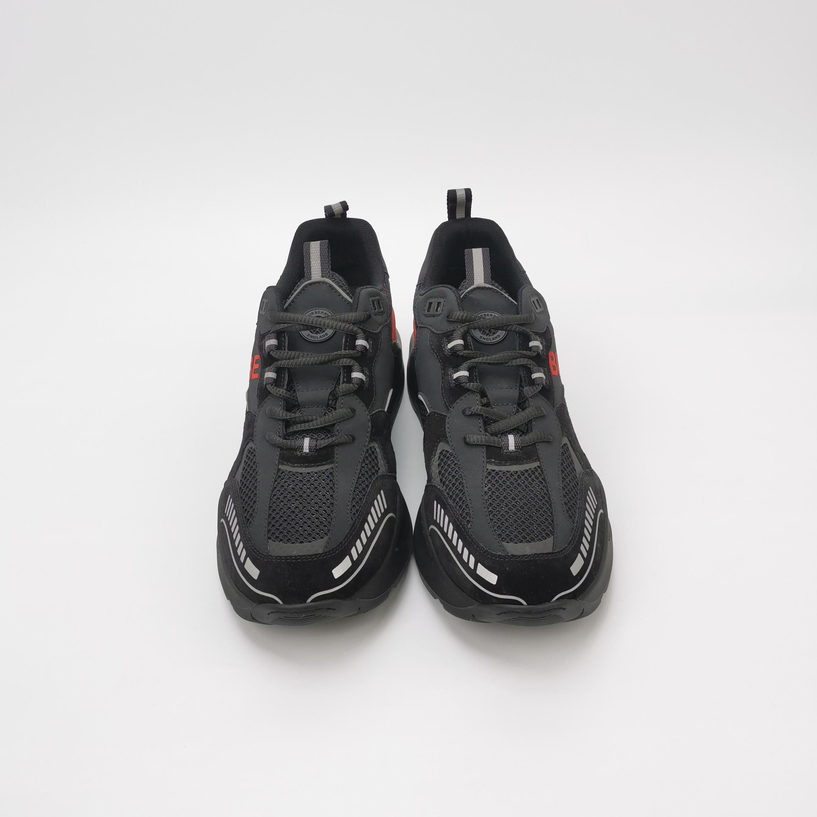 Burberry Burberry Logo Mesh Suede Sneakers 44 Size US 11 / EU 44 - 4 Thumbnail