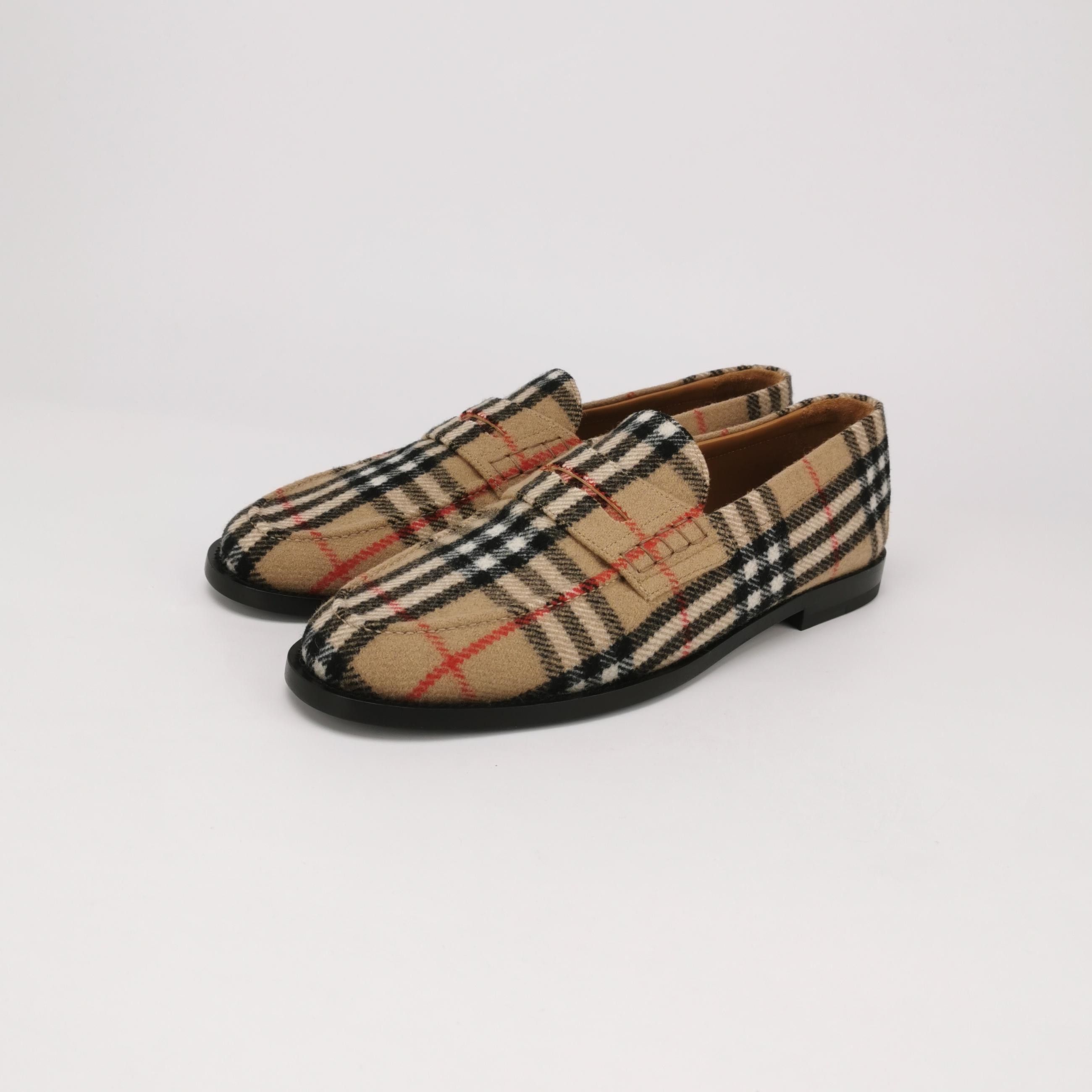 Burberry Burberry Hackney Check Loafers 44 Size US 11 / EU 44 - 3 Thumbnail