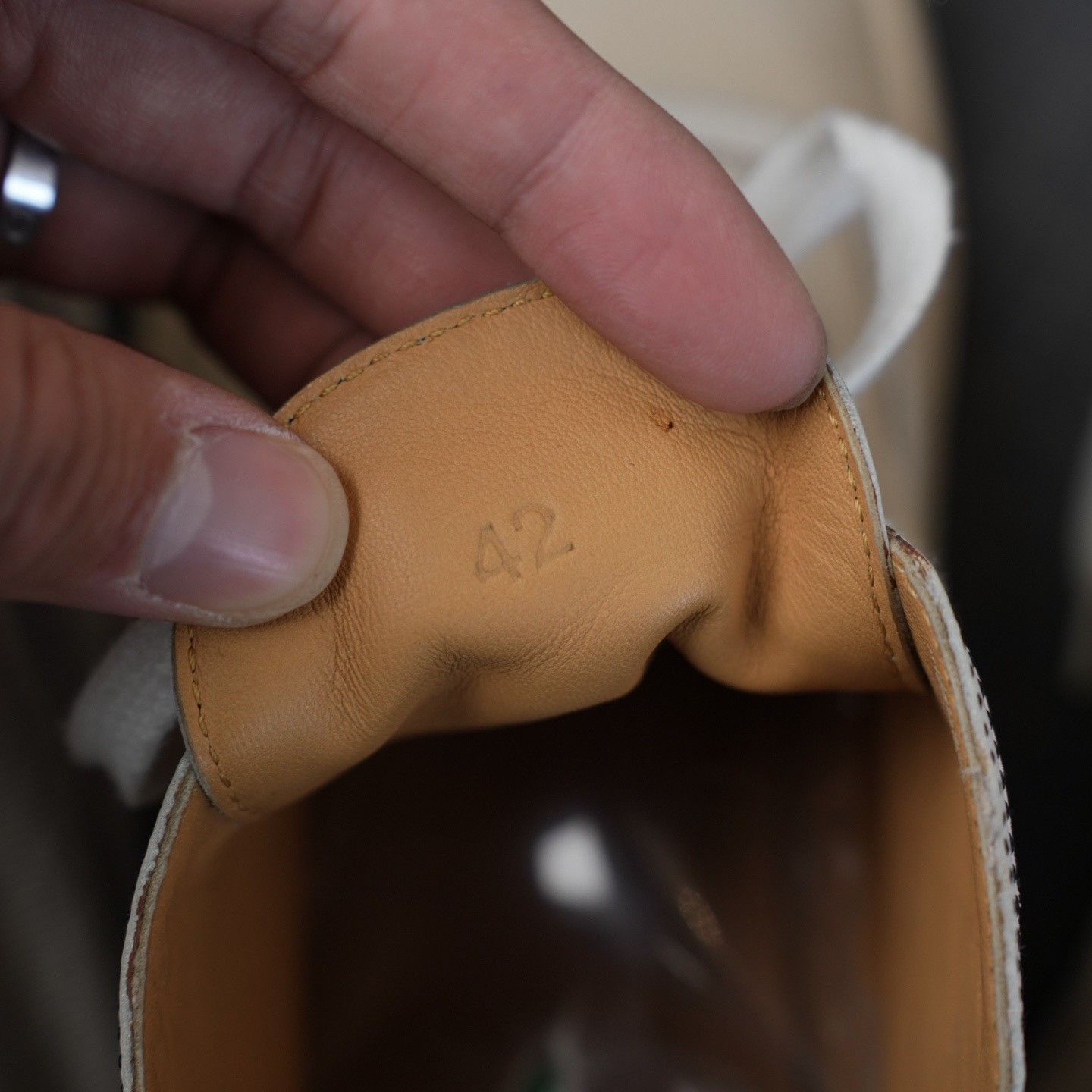 Hermes Hermes Leather Hitop Sneakers 9 Men Size US 9 / EU 42 - 7 Thumbnail
