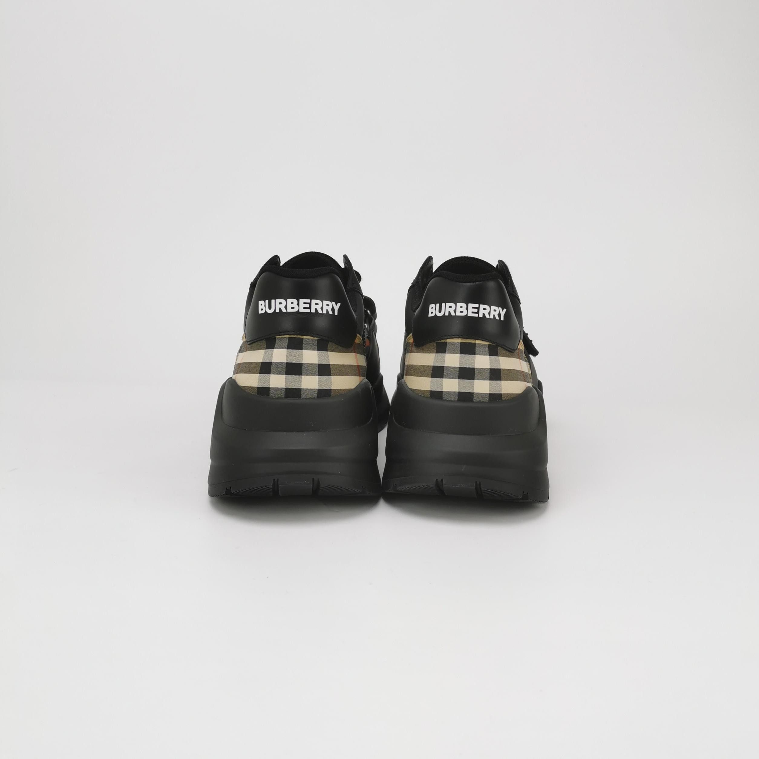 Burberry Burberry Ramsey Check Low-Top Sneakers 45 Size US 12 / EU 45 - 5 Thumbnail