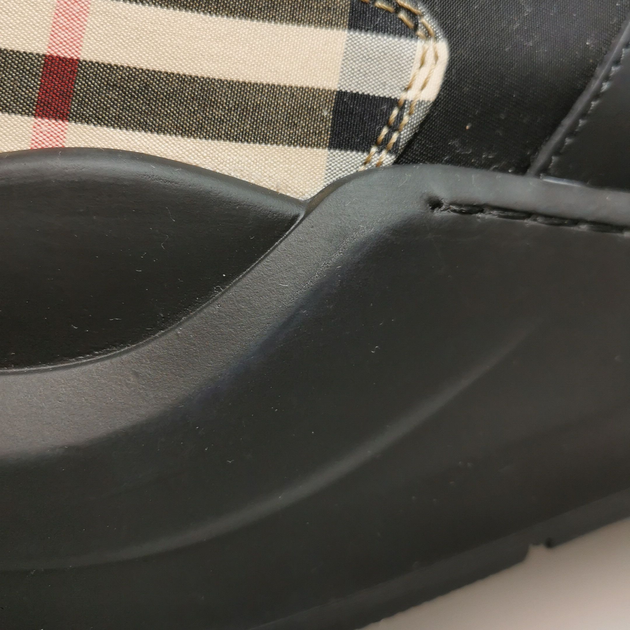 Burberry Burberry Ramsey Check Low-Top Sneakers 45 Size US 12 / EU 45 - 10 Thumbnail