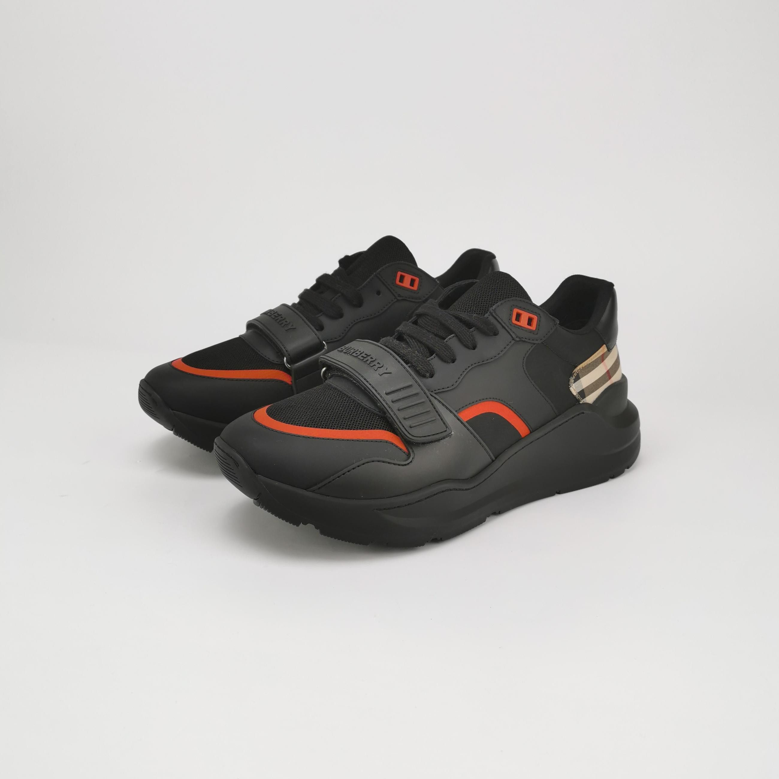 Burberry Burberry Ramsey Check Low-Top Sneakers 45 Size US 12 / EU 45 - 3 Thumbnail