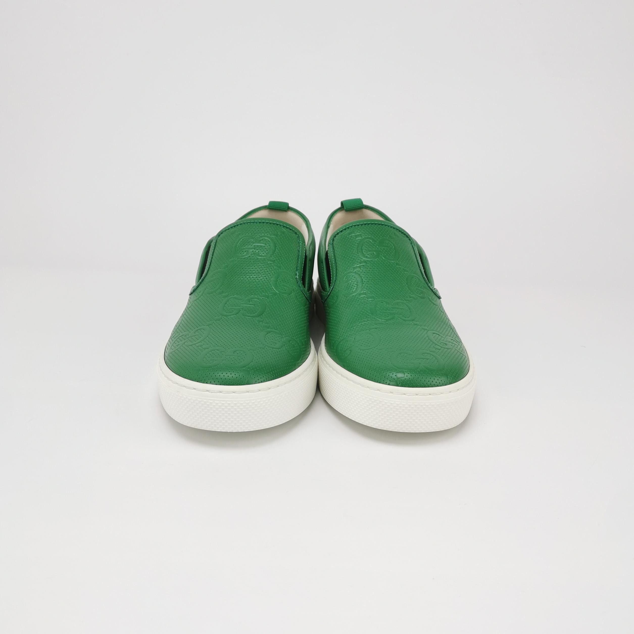 Gucci Gucci GG Perforated Leather Slip Ons Size 40 Size US 7 / EU 40 - 4 Thumbnail