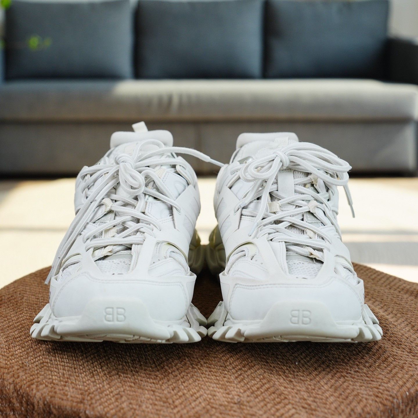Balenciaga Balenciaga White Lowtop Sneakers 10 Men Size US 10 / EU 43 - 5 Thumbnail