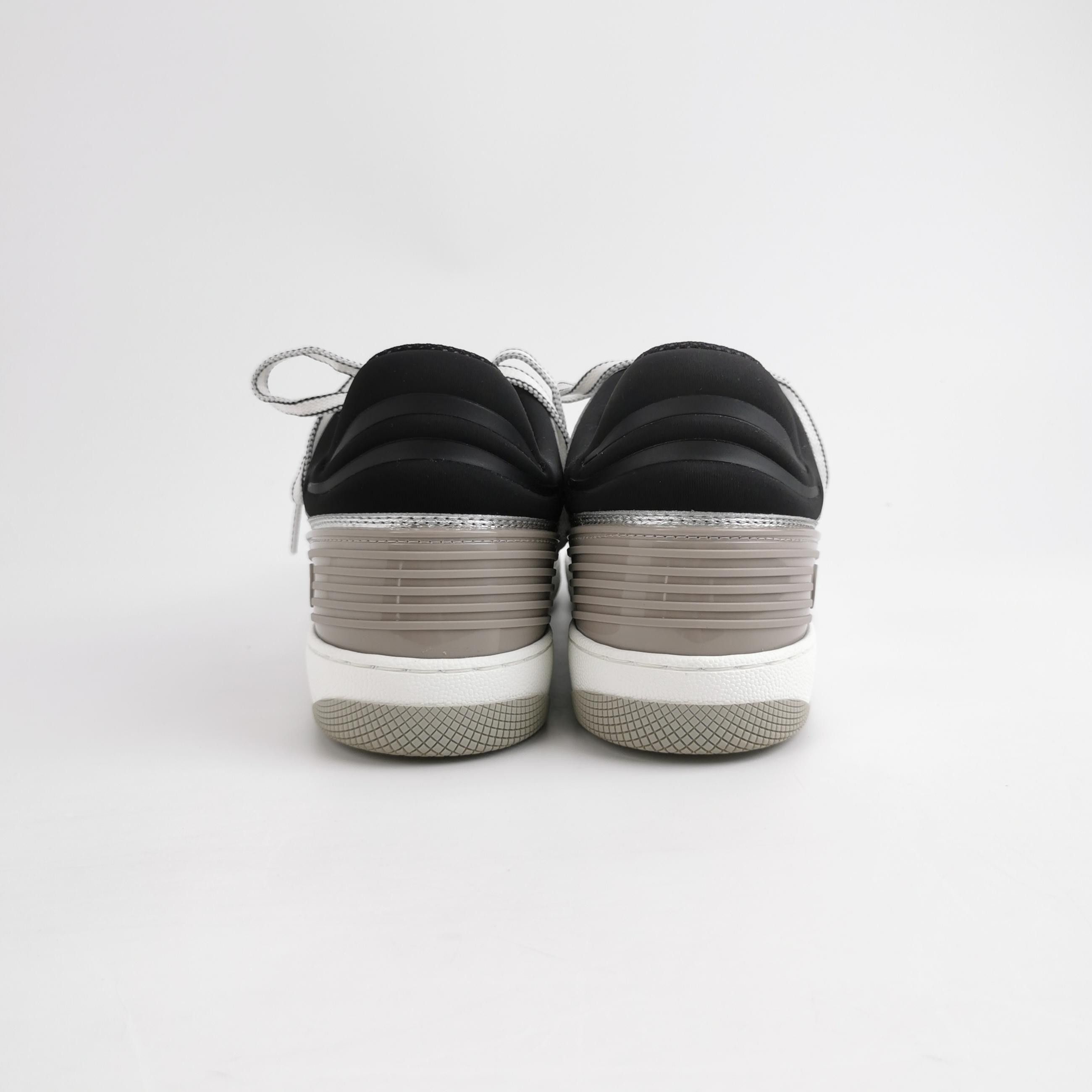 Gucci Gucci Silver Basket Low-Top Sneakers Size 41 Size US 8 / EU 41 - 5 Thumbnail