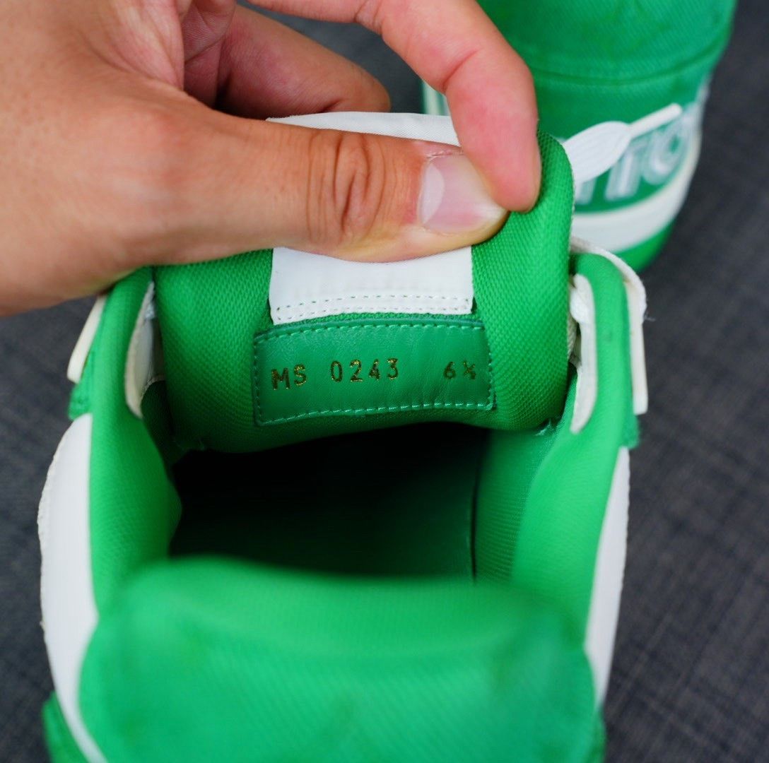 Louis Vuitton Louis Vuitton Training Green Lowtop Sneakers 7.5 Men Size US 7.5 / EU 40-41 - 7 Thumbnail