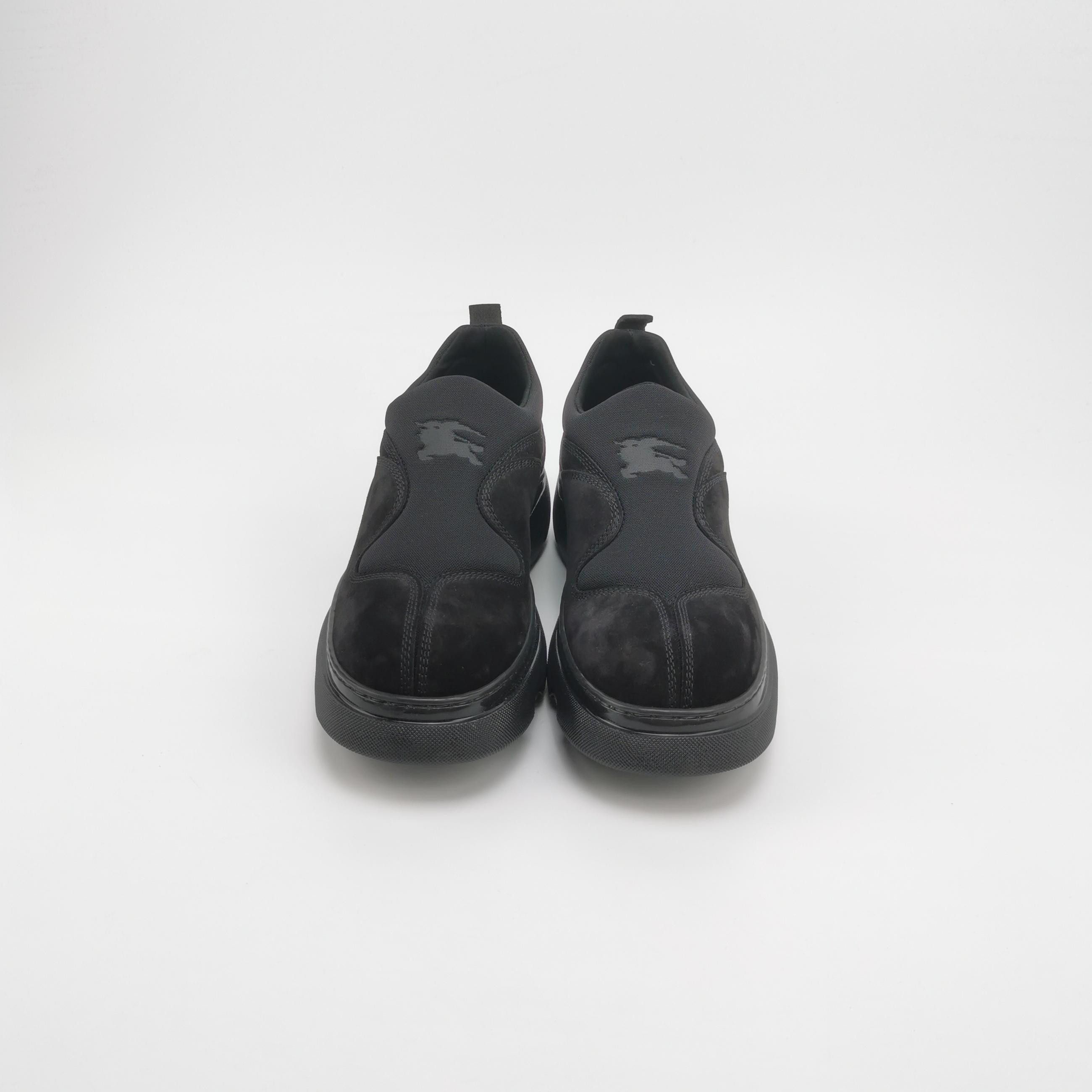 Burberry Burberry Suede Panel Slip-On Sneakers 44 Size US 11 / EU 44 - 4 Thumbnail