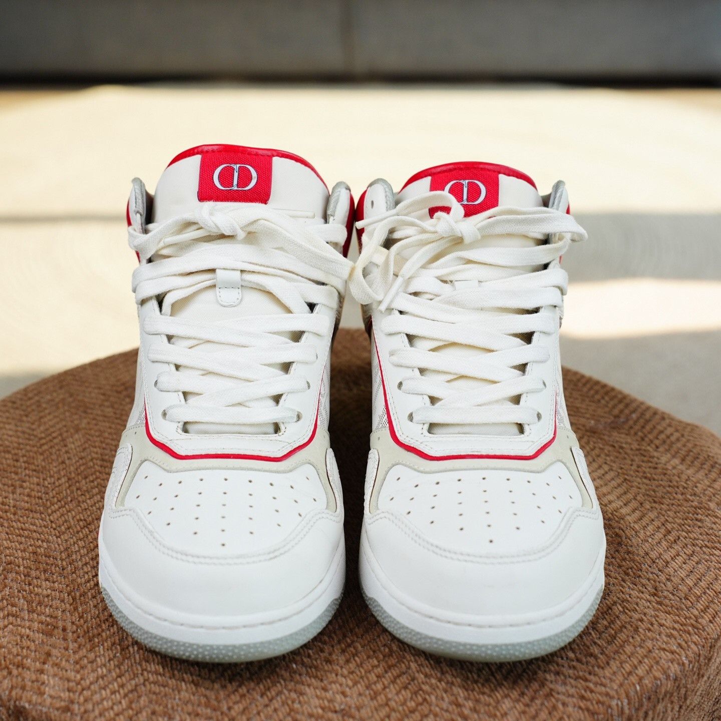 Dior Dior Red Hitop Sneakers 9 Men Size US 9 / EU 42 - 5 Thumbnail