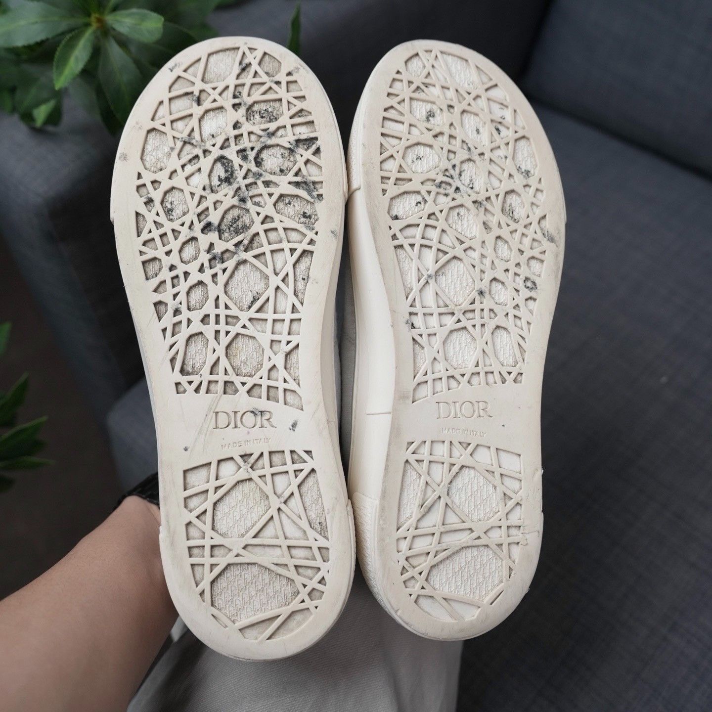 Dior Dior White Lowtop Sneakers 9 Men Size US 9 / EU 42 - 9 Thumbnail