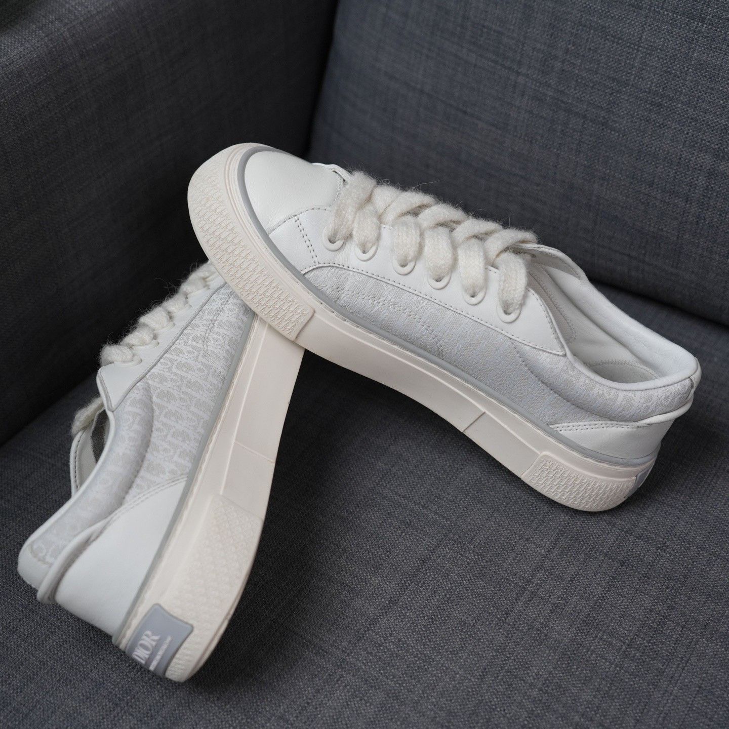 Dior Dior White Lowtop Sneakers 9 Men Size US 9 / EU 42 - 8 Thumbnail